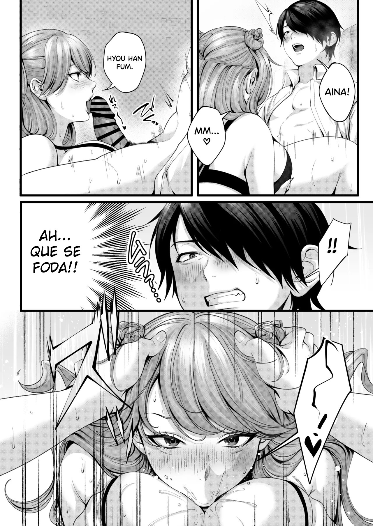 Aina-chan, a Namorada Facinha – Uma História de Amor e Sexo com uma Gyaru Rechonchuda — página 61