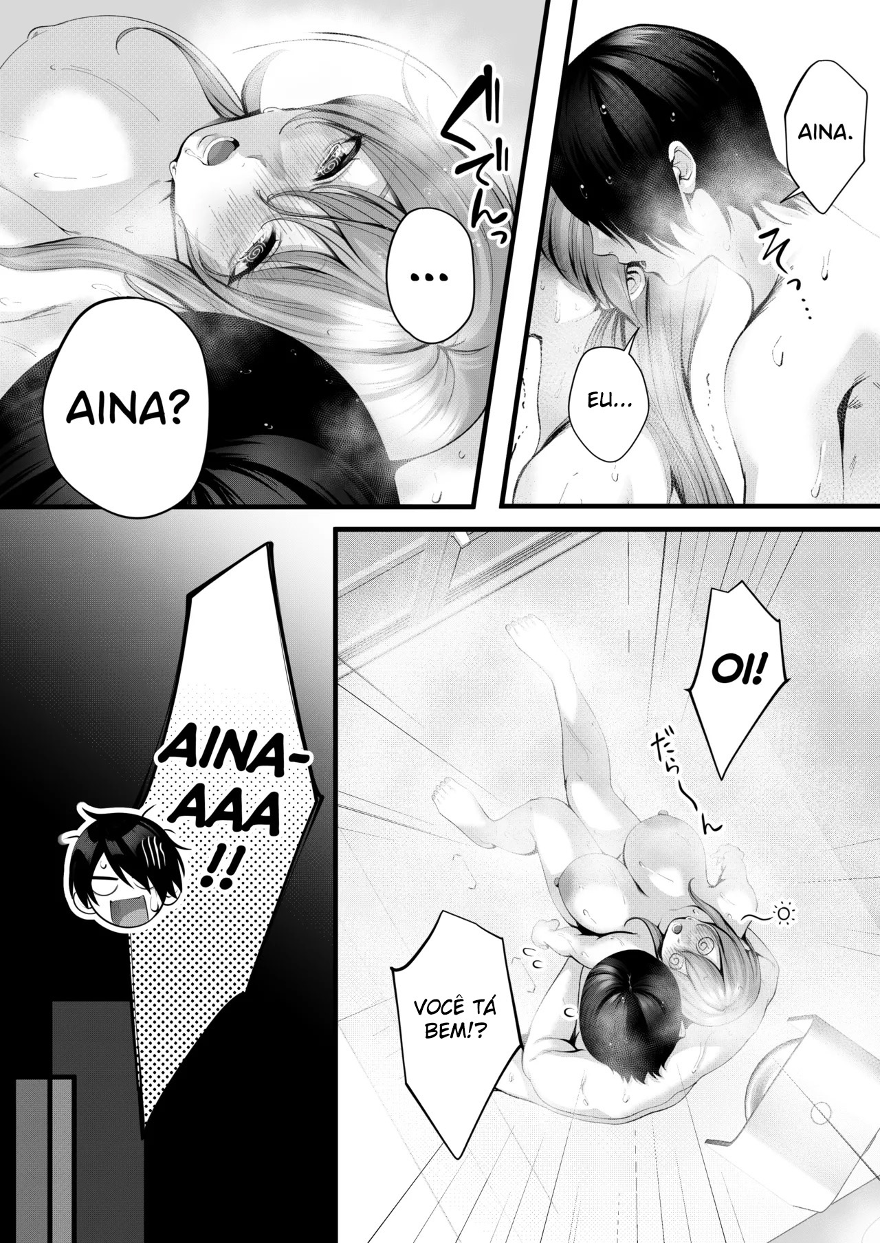 Aina-chan, a Namorada Facinha – Uma História de Amor e Sexo com uma Gyaru Rechonchuda — página 83