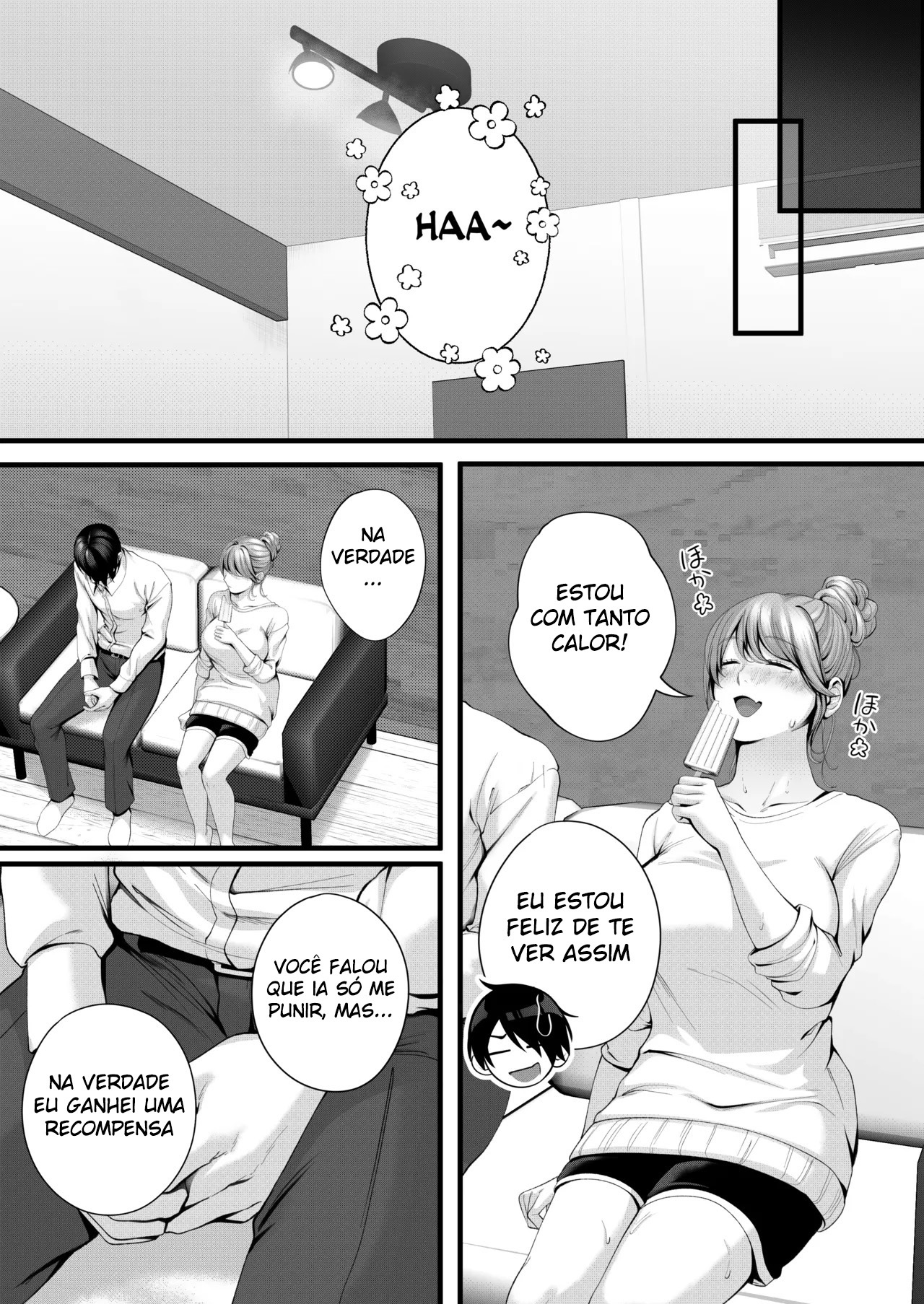 Aina-chan, a Namorada Facinha – Uma História de Amor e Sexo com uma Gyaru Rechonchuda — página 84
