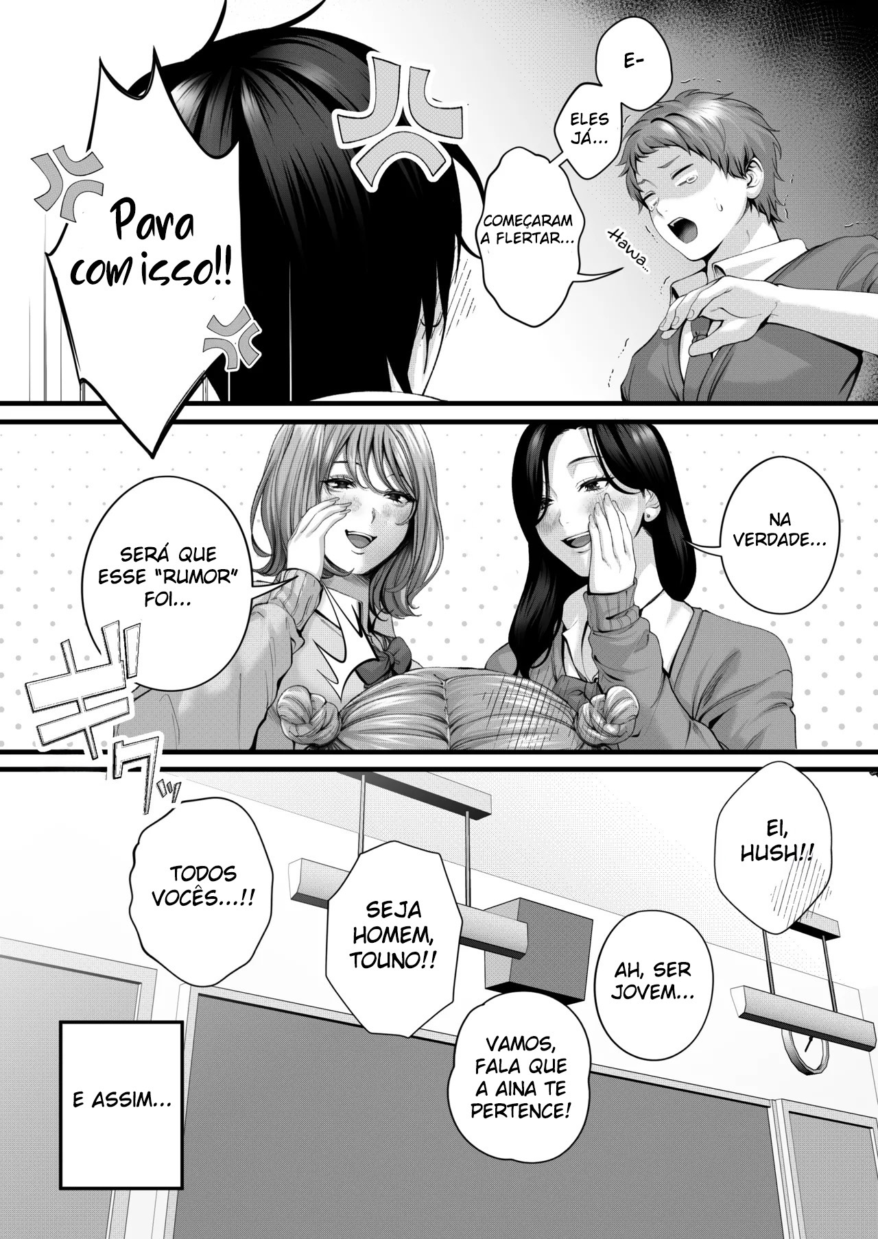Aina-chan, a Namorada Facinha – Uma História de Amor e Sexo com uma Gyaru Rechonchuda — página 91