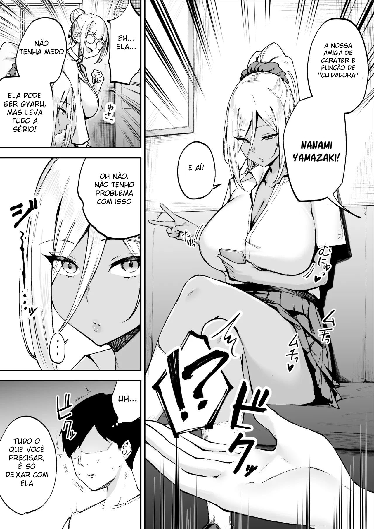 A Cuidadora Sexual Da Ilha Remota: A História da Melancólica JK Nanami-chan — página 8