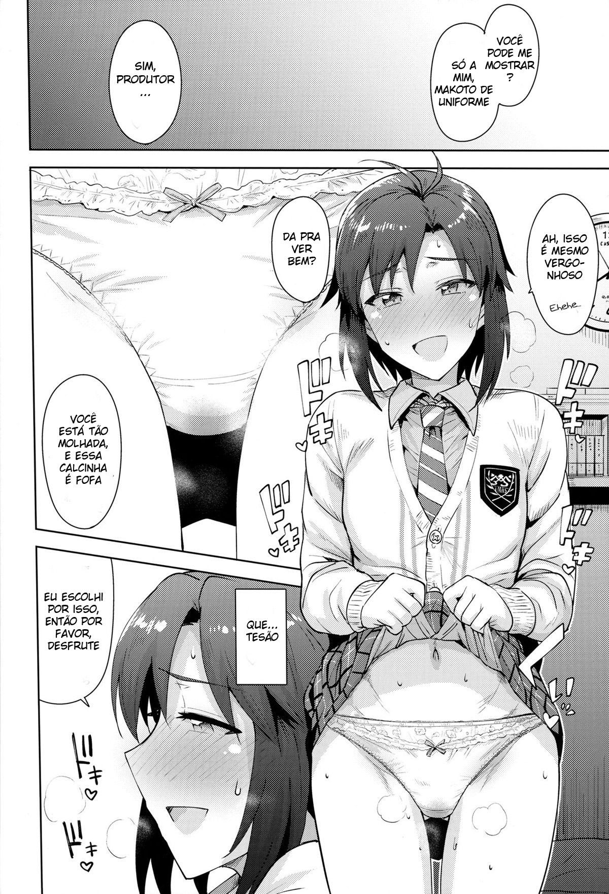 Makoto e um uniforme — página 7