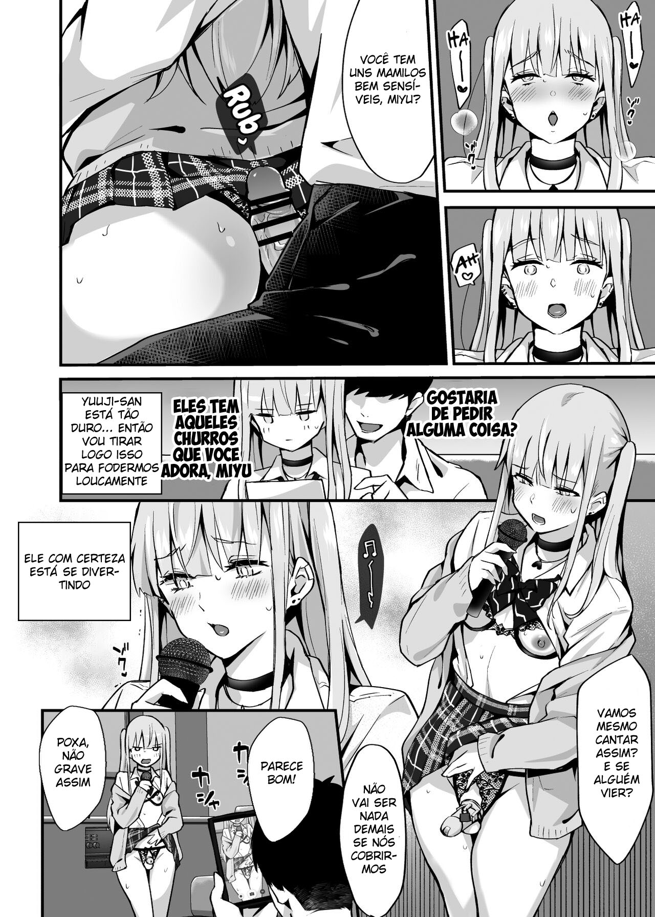 Controle de Ejaculação de Miyu — página 9