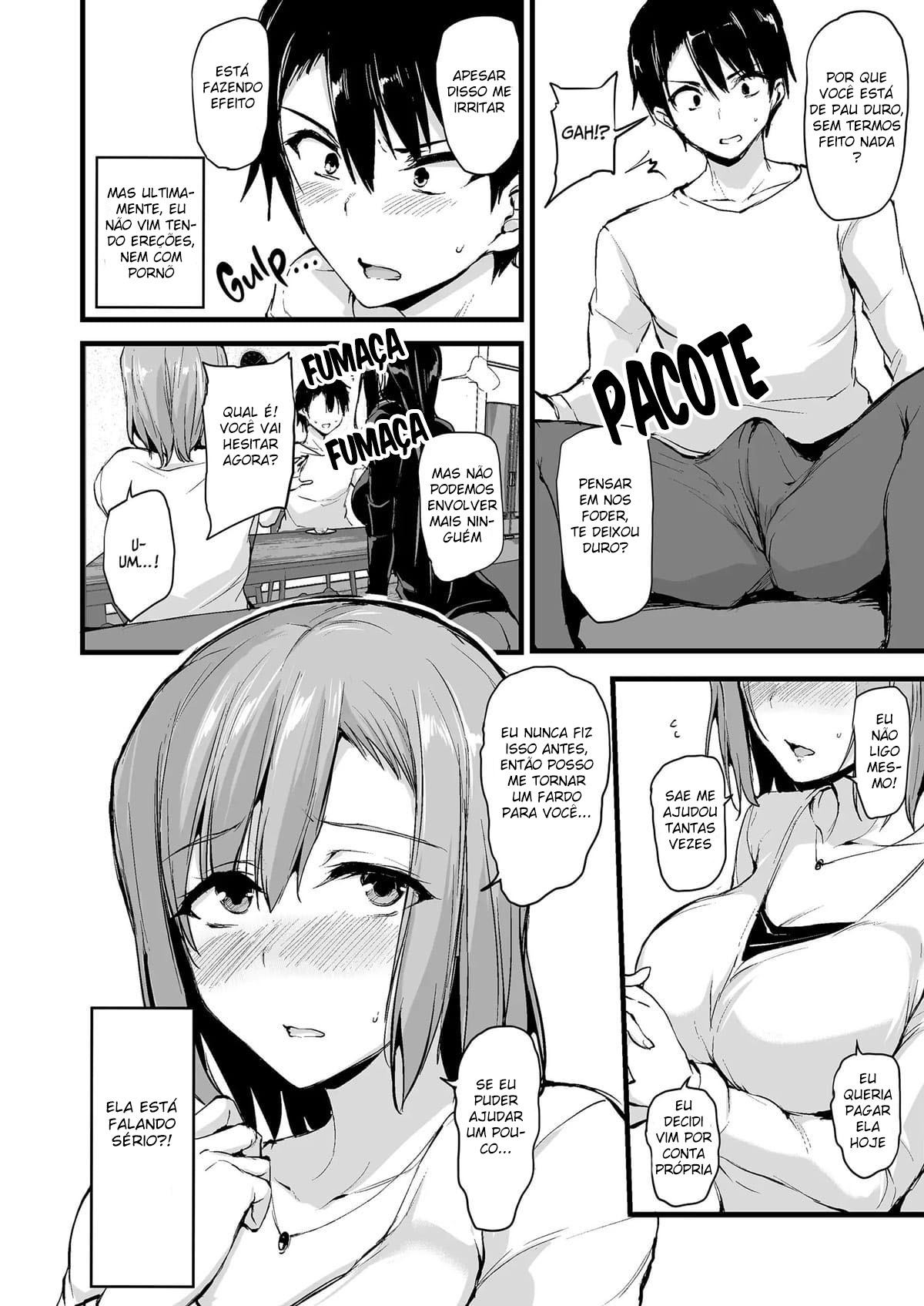 Eu Não Consigo Ficar Duro Sem Dois Pares de Seios, Então Minha Esposa Chamou uma Amiga! — página 7