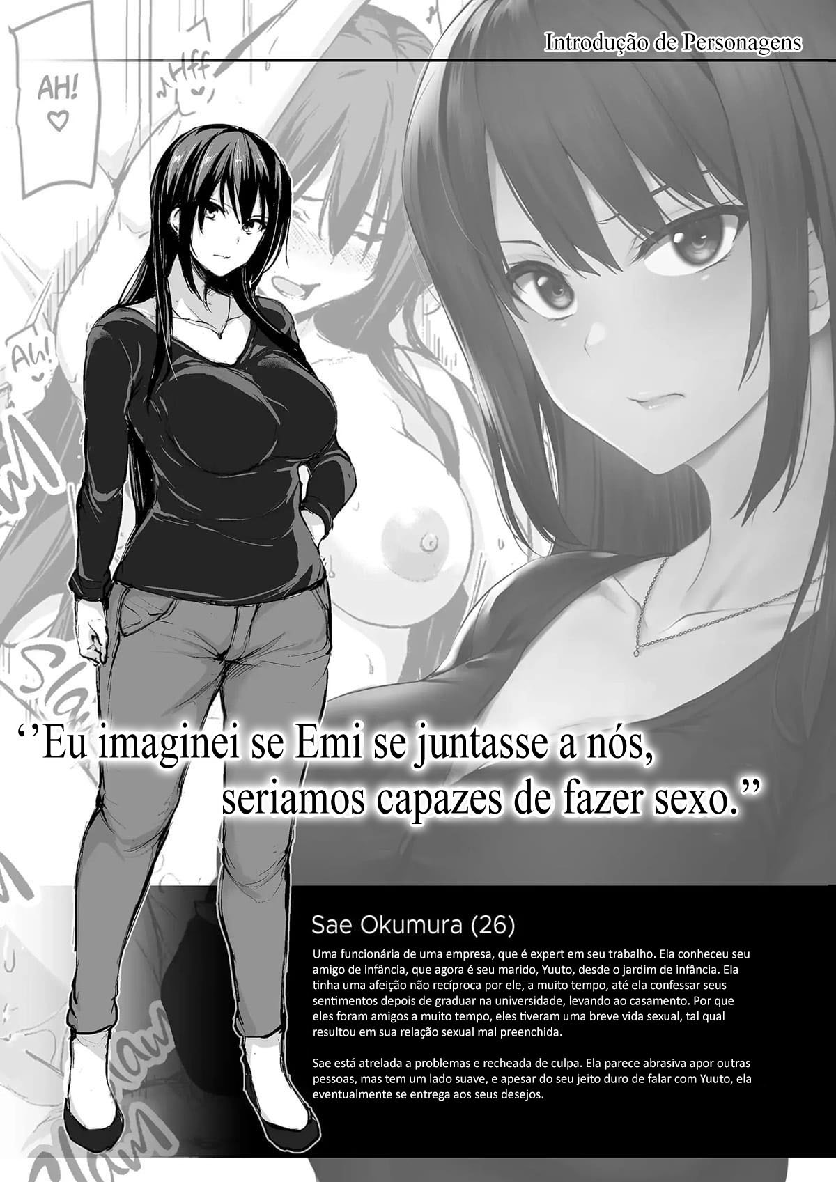 Eu Não Consigo Ficar Duro Sem Dois Pares de Seios, Então Minha Esposa Chamou uma Amiga! — página 57