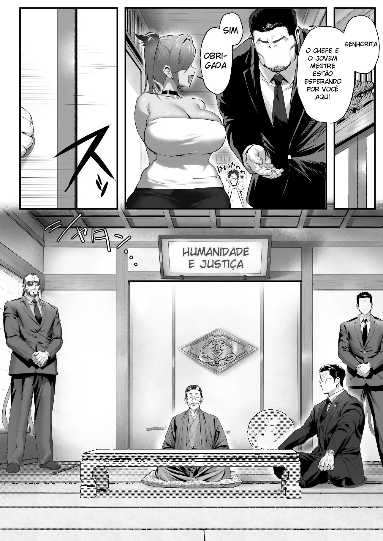 A História da Gata Que Resgatei Que Era Uma Gyaru e Filha de Um Yakuza — página 49