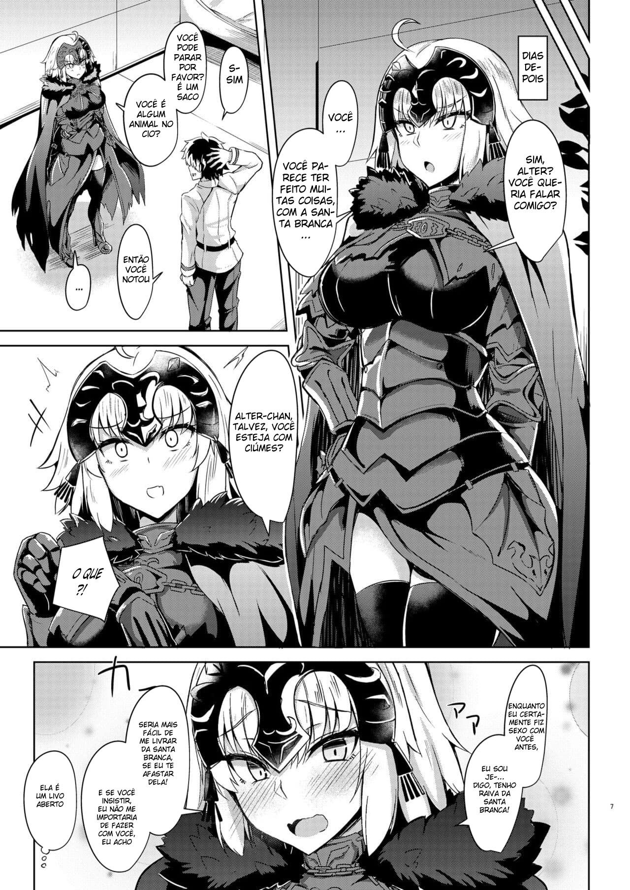 A Alter-chan Que Acaba Sentindo Ciúmes da Santa Branca — página 7