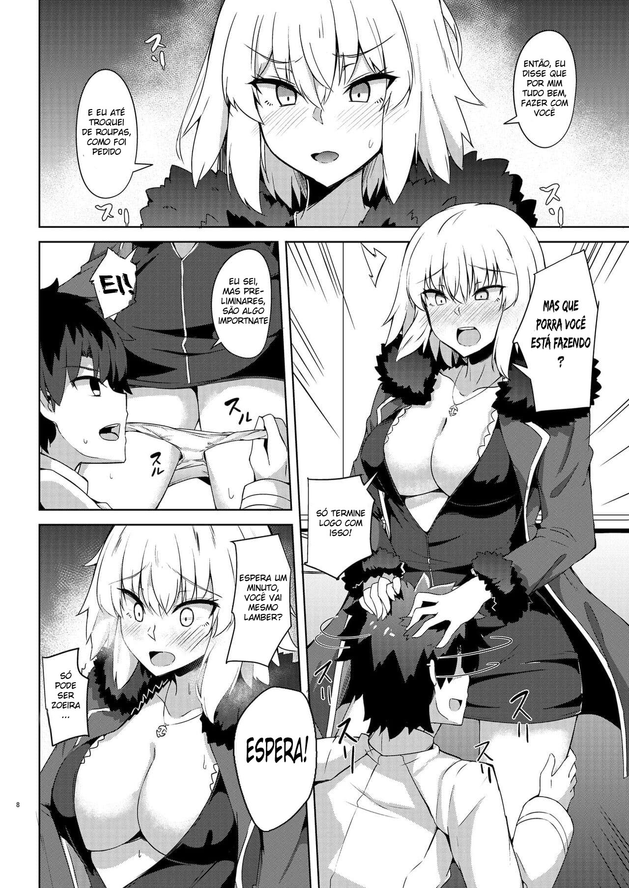 A Alter-chan Que Acaba Sentindo Ciúmes da Santa Branca — página 8