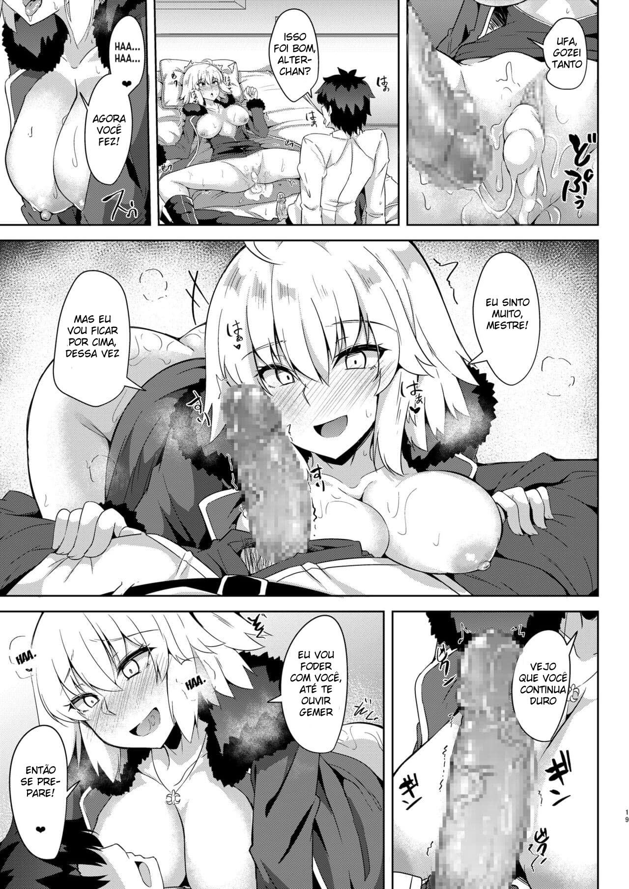 A Alter-chan Que Acaba Sentindo Ciúmes da Santa Branca — página 19