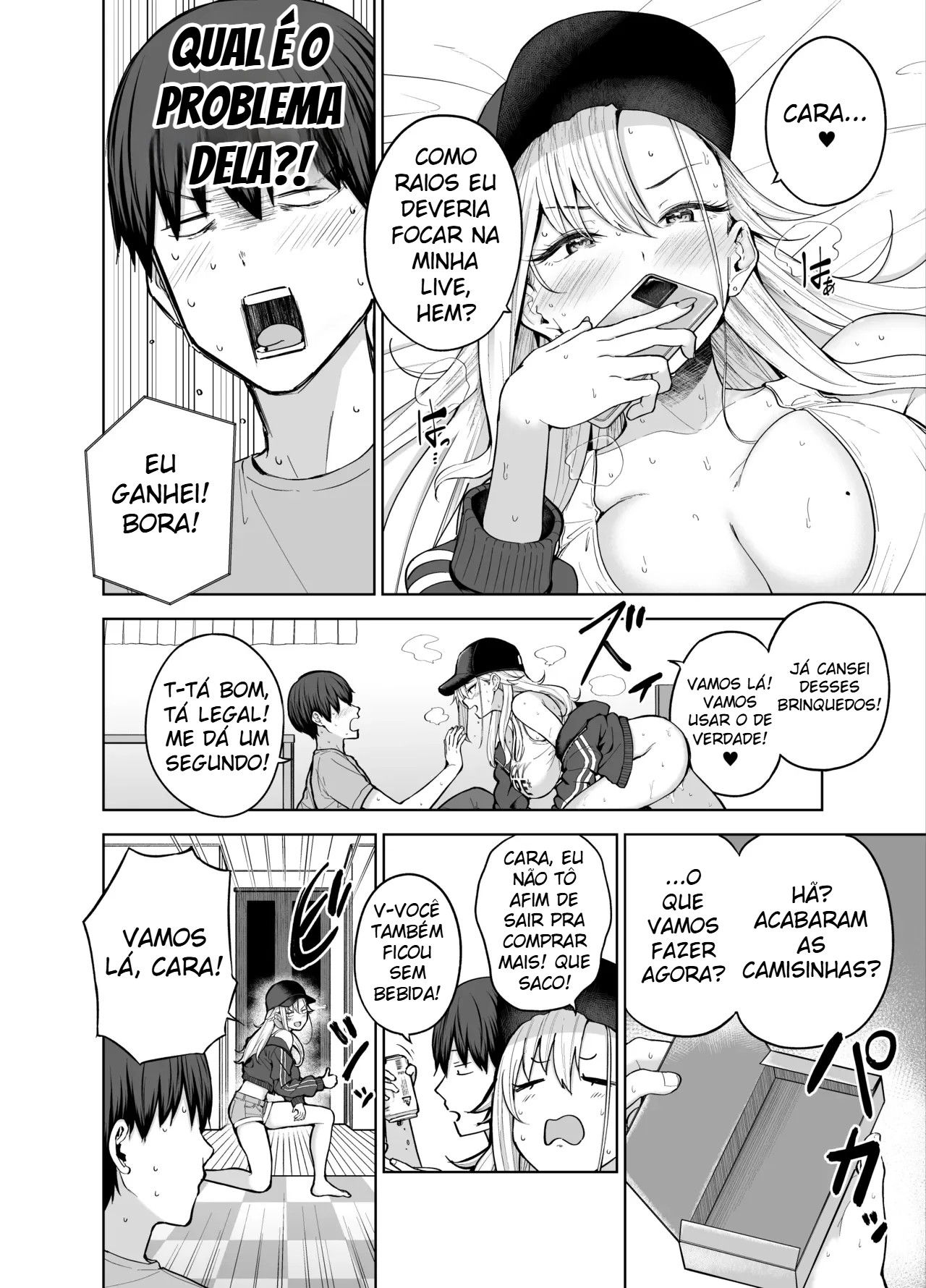 Sendo Agiota de uma Garota Gyaru Folgada em Troca de Favores 2 — página 11