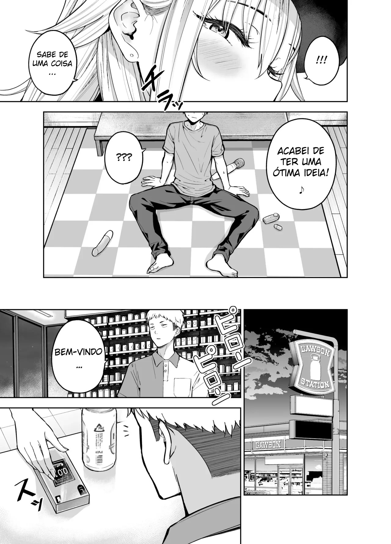 Sendo Agiota de uma Garota Gyaru Folgada em Troca de Favores 2 — página 12