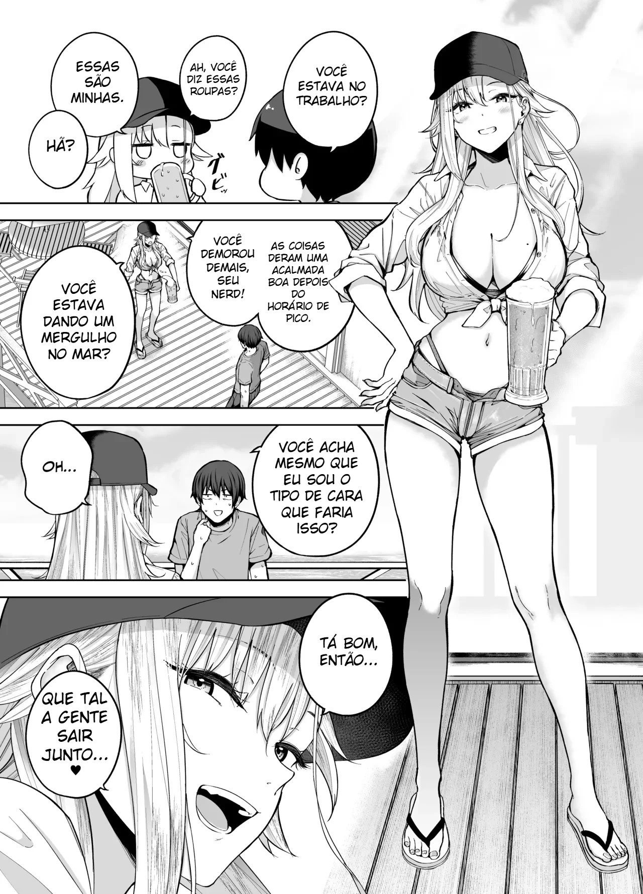 Sendo Agiota de uma Garota Gyaru Folgada em Troca de Favores 2 — página 24