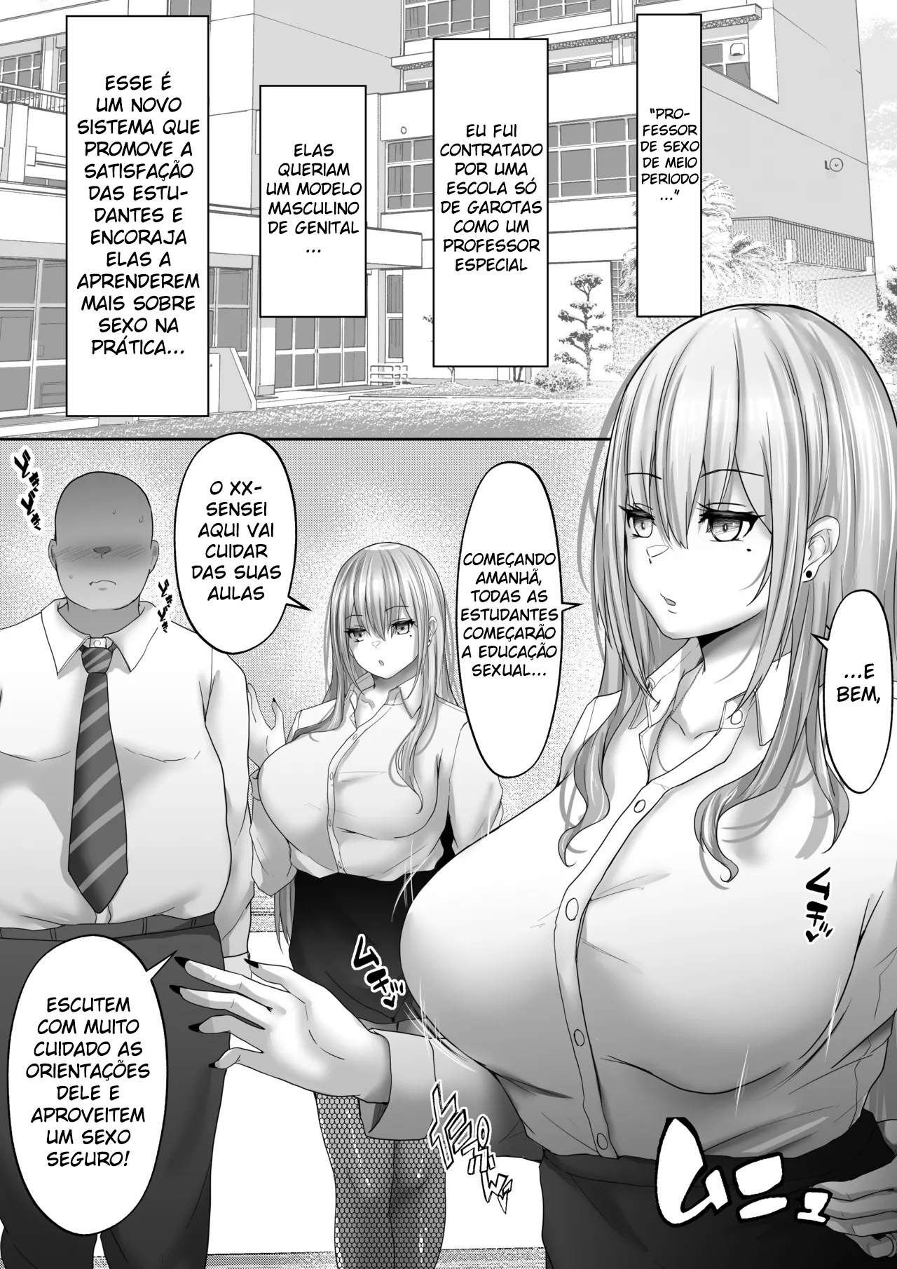 Sexo com Professor Substituto – Parte 1: Seduzindo Profundamente uma Colegial Peituda Que Era Fiel ao Namorado, Até Gozar Dentro Dela! — página 3