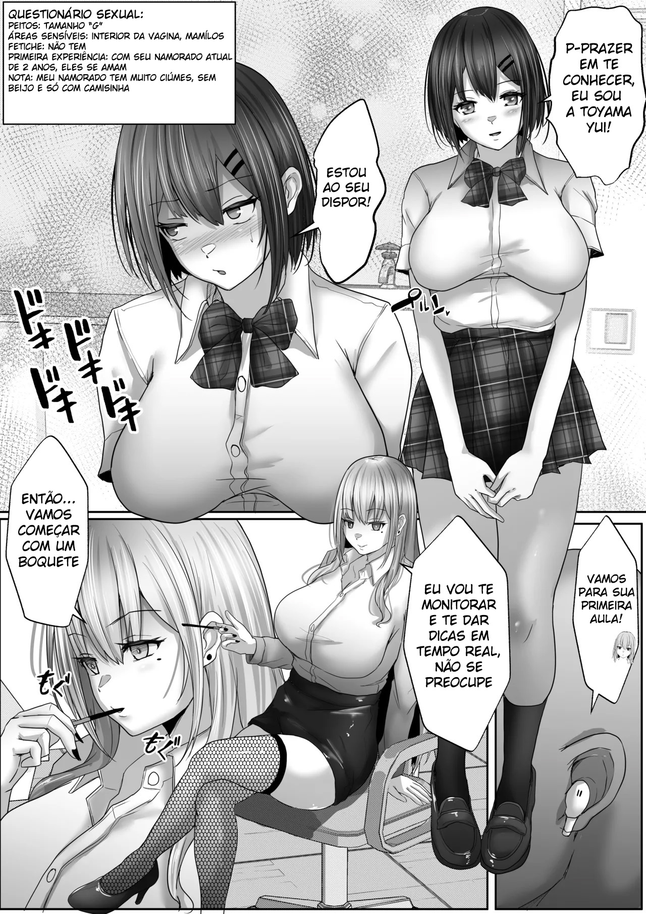 Sexo com Professor Substituto – Parte 1: Seduzindo Profundamente uma Colegial Peituda Que Era Fiel ao Namorado, Até Gozar Dentro Dela! — página 12