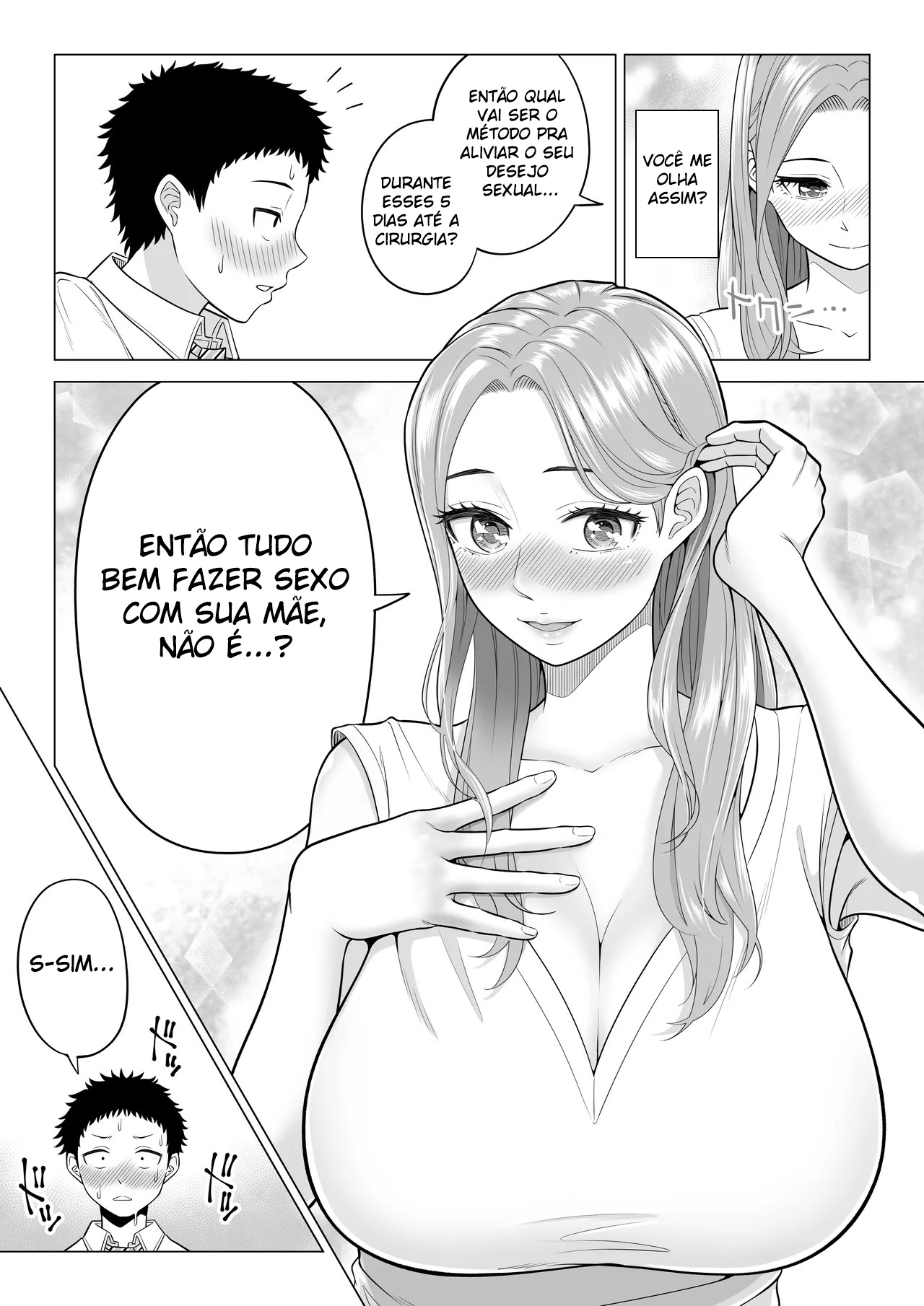 Por Certos Motivos, Minha Madrasta Se Tornou Viciada em Sexo — página 19