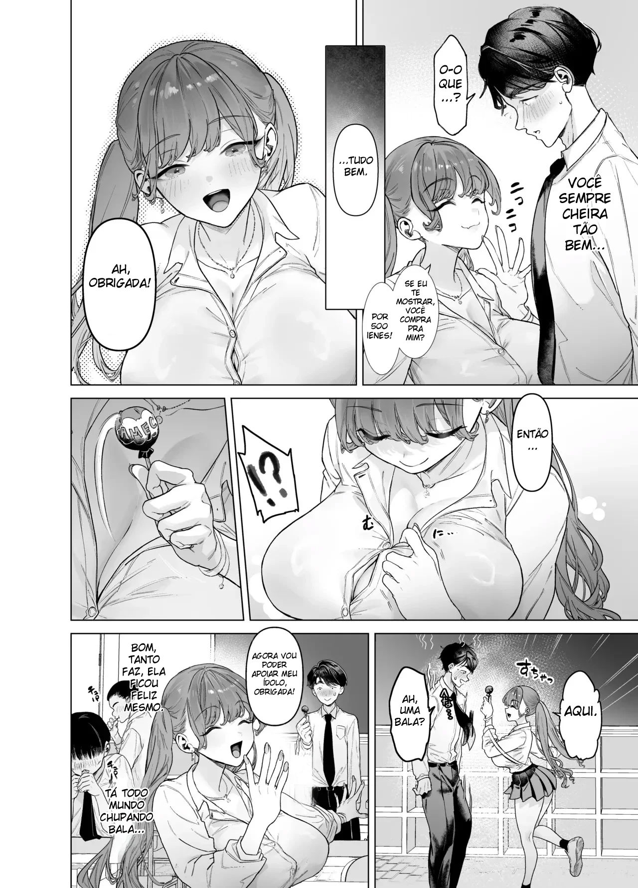 A Gyaru Marrenta Que Não Resiste a um Pau Grande e o Otaku Dotado — página 11