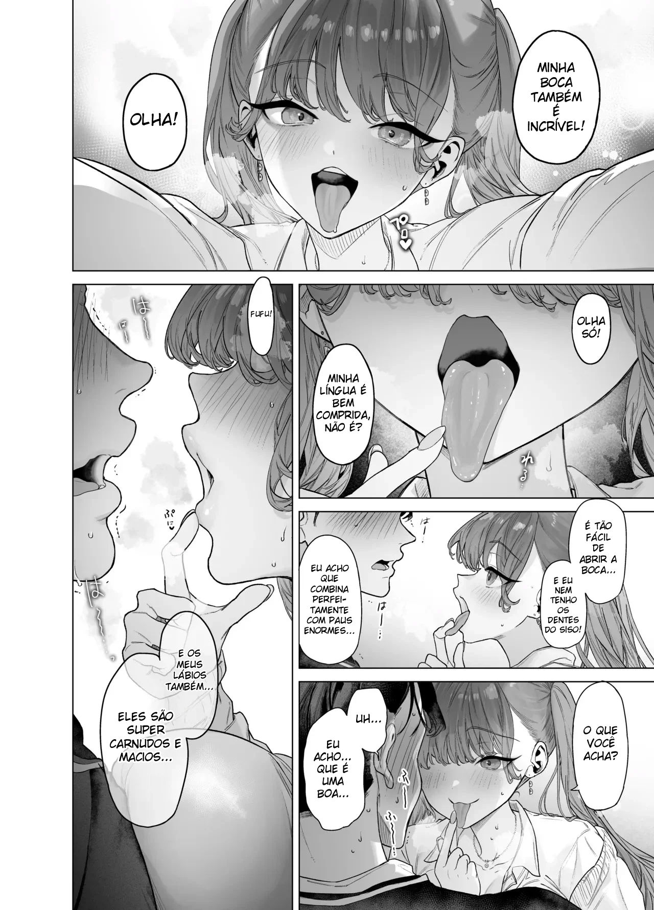 A Gyaru Marrenta Que Não Resiste a um Pau Grande e o Otaku Dotado — página 25