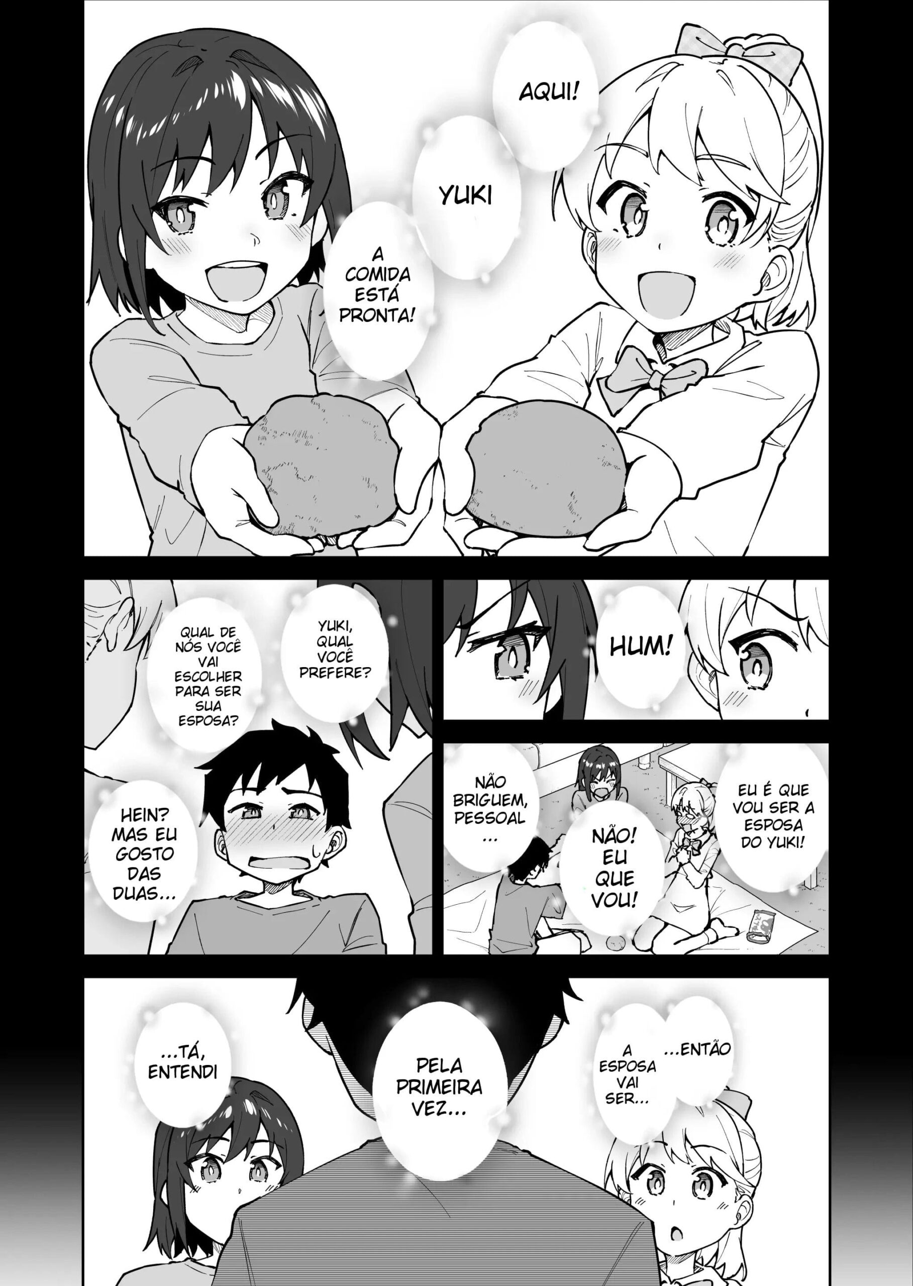 Atravesse Meu Coração ~ A Membro Tsundere do Comitê Disciplinar e a Linda Estudante de Intercâmbio Loira ~ — página 3
