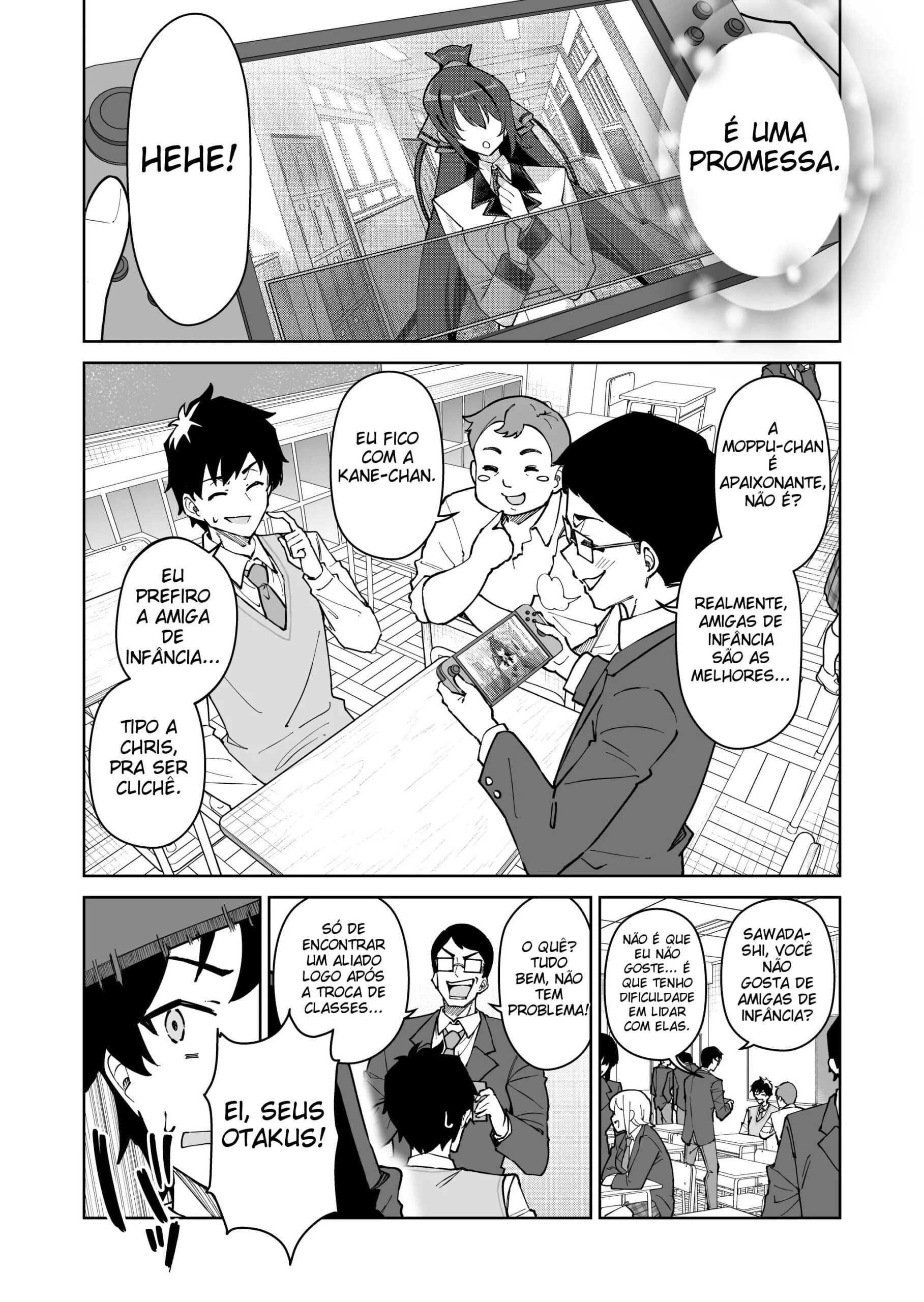 Atravesse Meu Coração ~ A Membro Tsundere do Comitê Disciplinar e a Linda Estudante de Intercâmbio Loira ~ — página 4