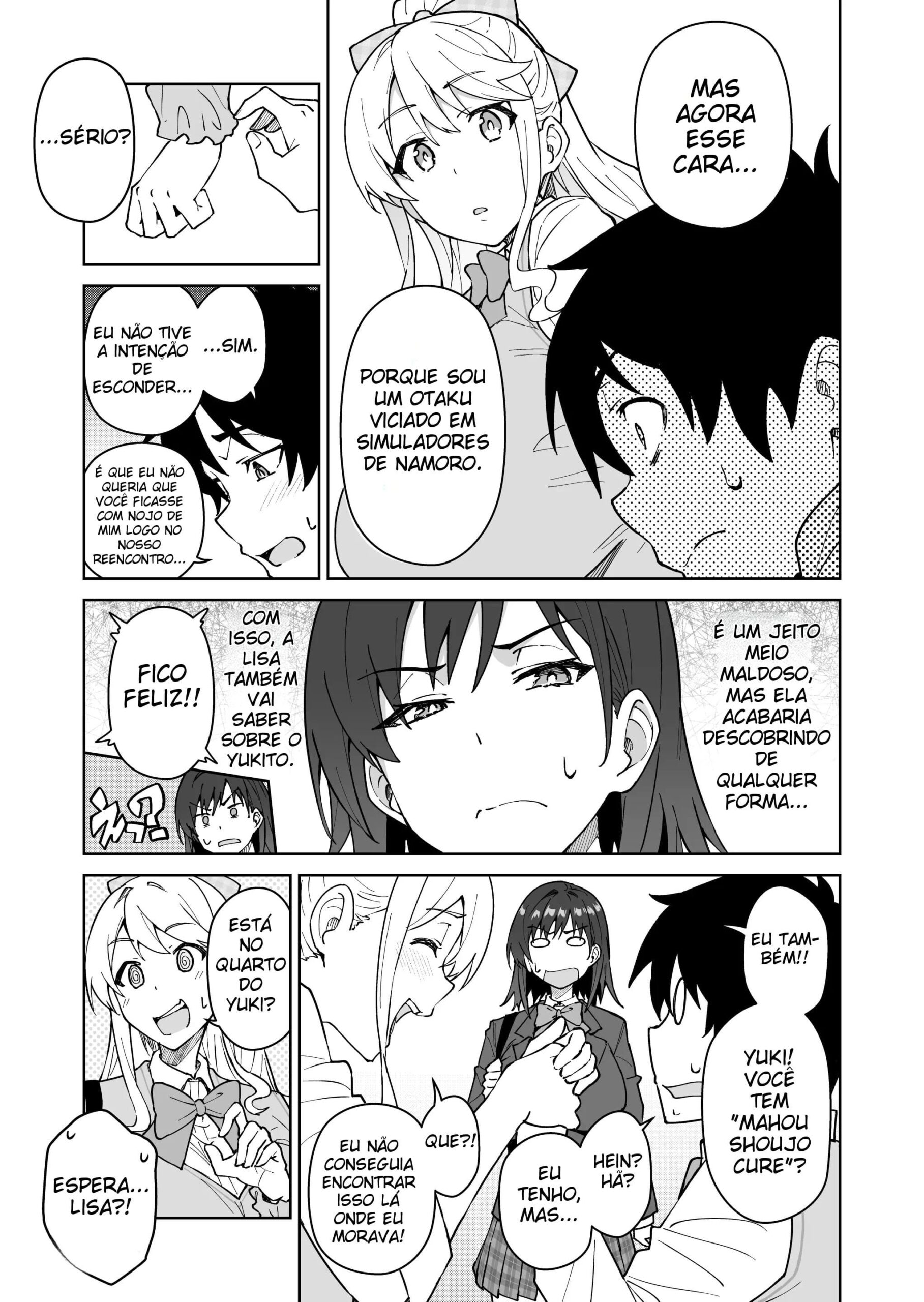 Atravesse Meu Coração ~ A Membro Tsundere do Comitê Disciplinar e a Linda Estudante de Intercâmbio Loira ~ — página 11