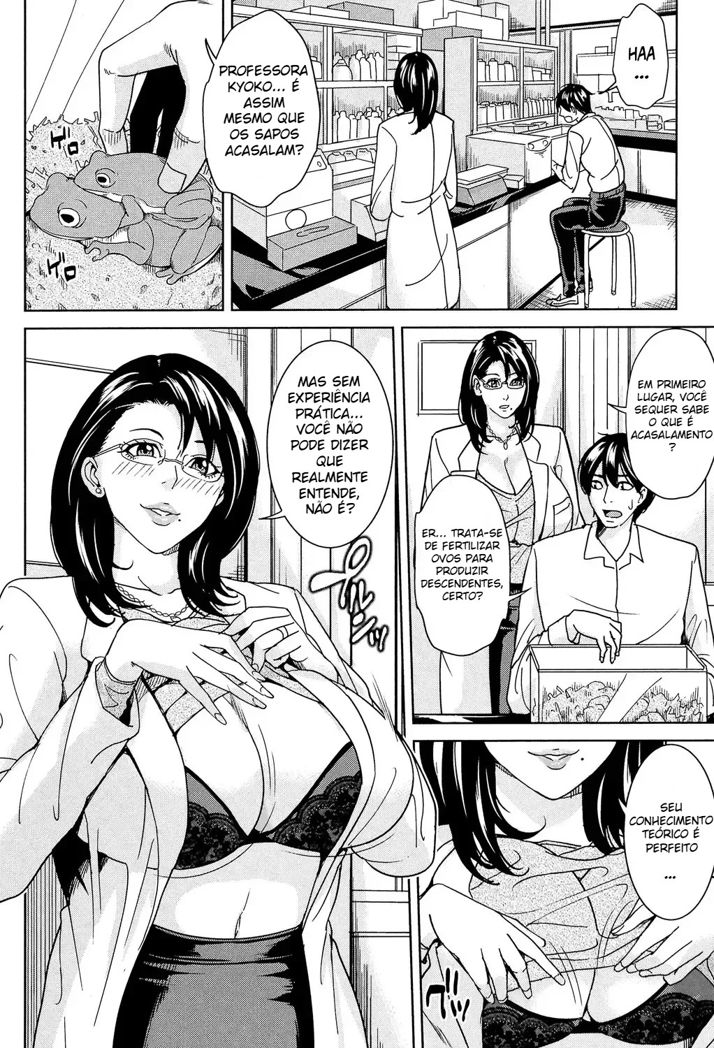 O Meu Segredo Com A Kyoko Sensei — página 9