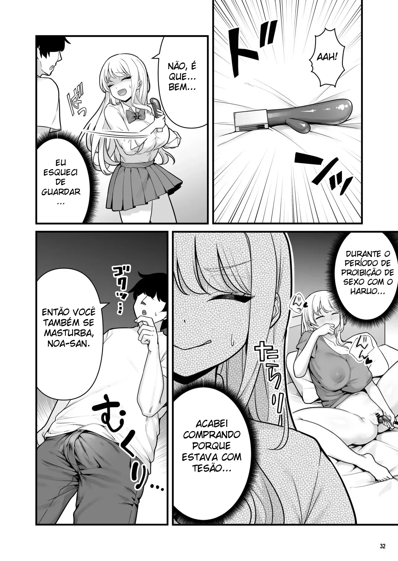 Fiz Um Sexo Selvagem Com Uma Gyaru Peituda Que Trabalhava Meio Período! 2 — página 34