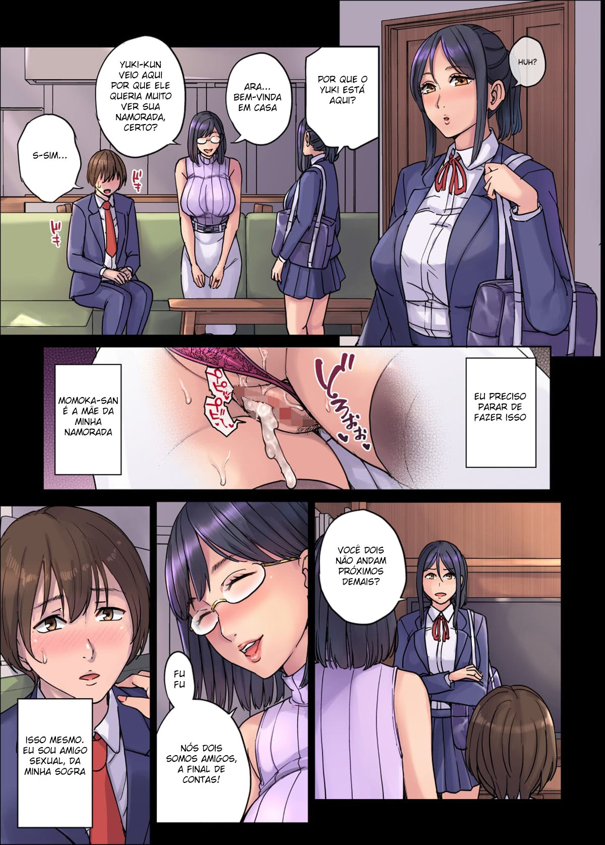 A Mãe da Minha Namorada, é Minha Amiga Sexual… — página 7