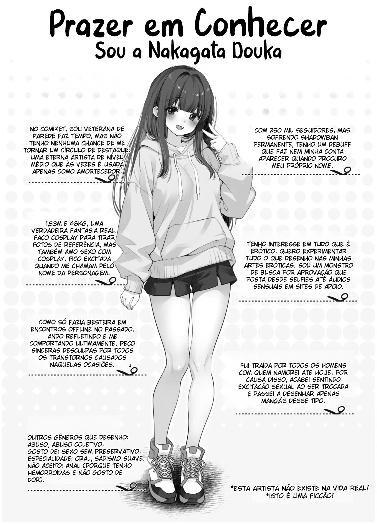 Prazer Em Te Conhecer ~ Eu Sou Uma Autora de Doujin de Nível Intermediário. — página 2