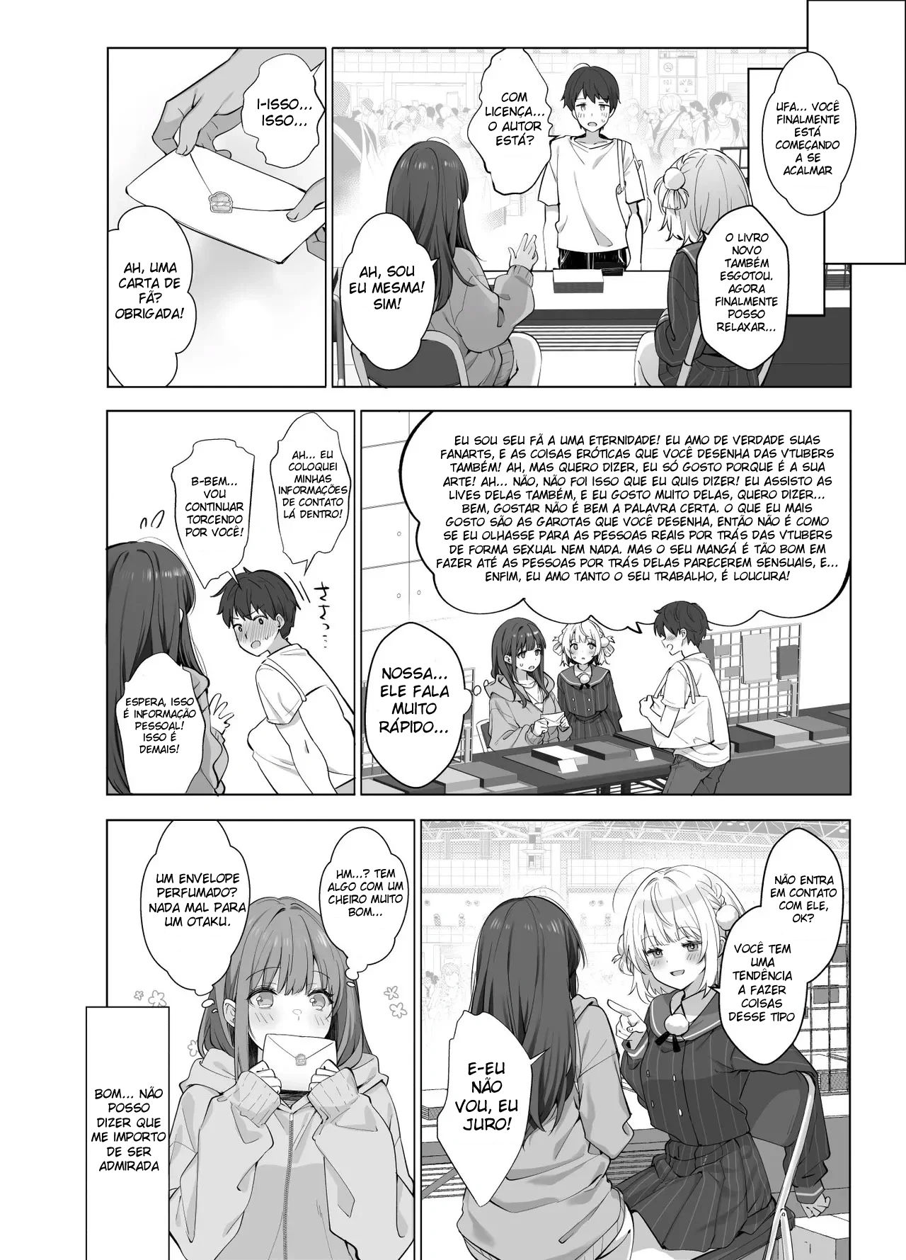 Prazer Em Te Conhecer ~ Eu Sou Uma Autora de Doujin de Nível Intermediário. — página 5