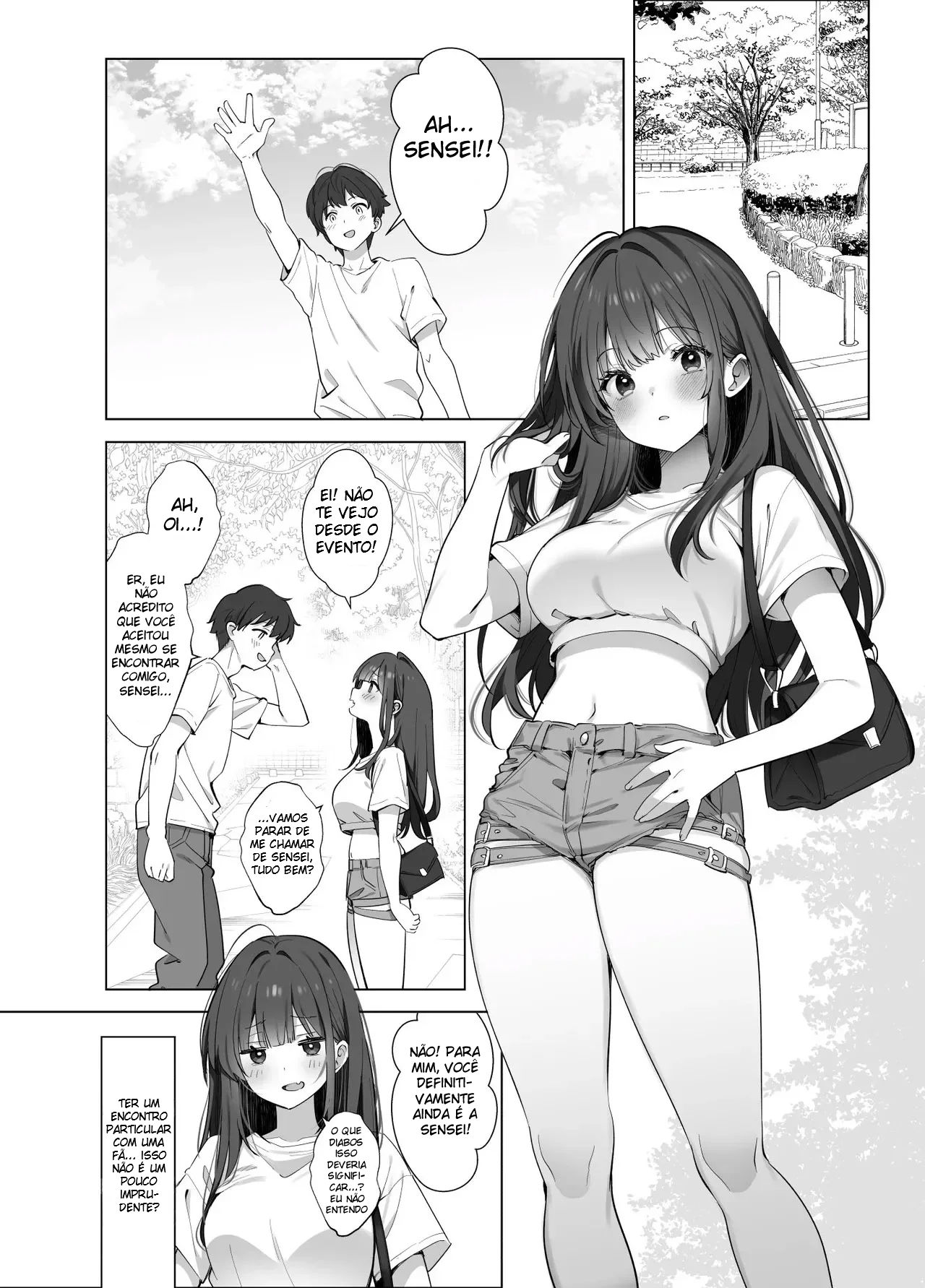 Prazer Em Te Conhecer ~ Eu Sou Uma Autora de Doujin de Nível Intermediário. — página 13