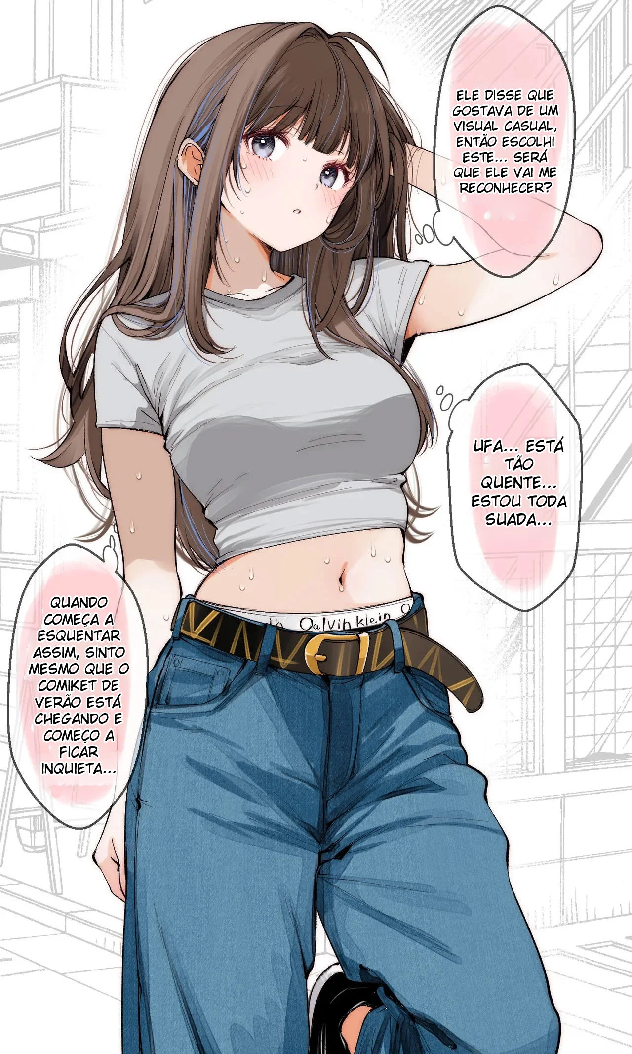 Prazer Em Te Conhecer ~ Eu Sou Uma Autora de Doujin de Nível Intermediário. — página 46