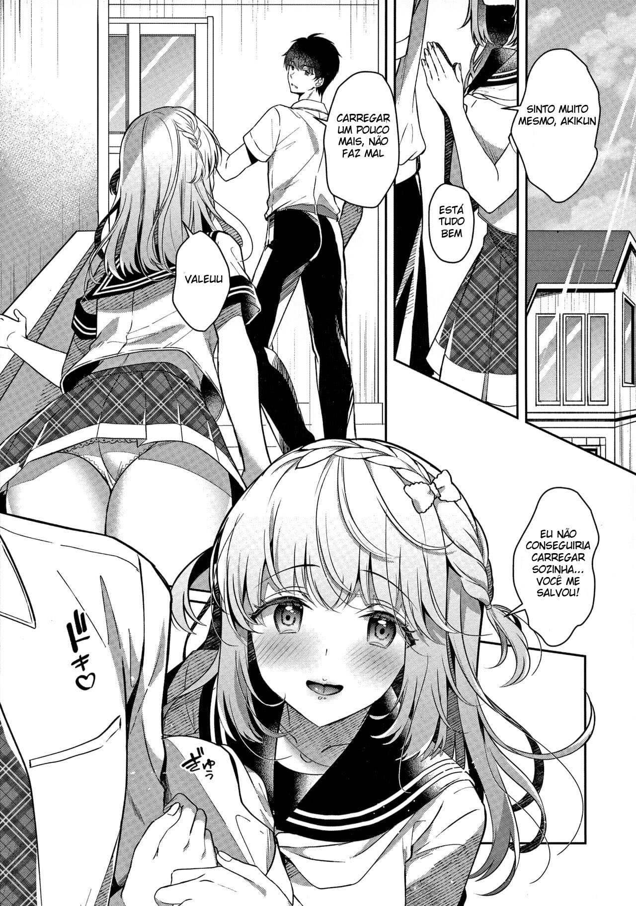 Minha Amiga de Infância e Namorada, e Sua Lingerie Sexy — página 6