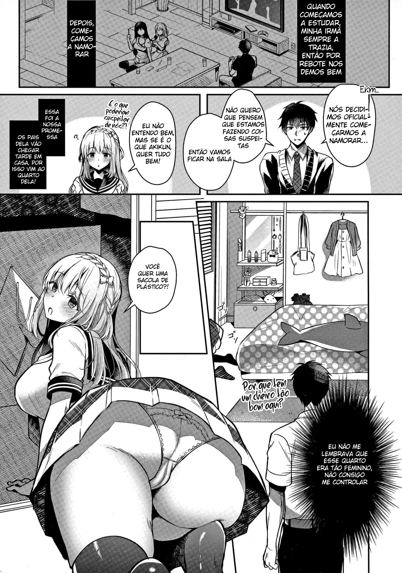 Minha Amiga de Infância e Namorada, e Sua Lingerie Sexy — página 8