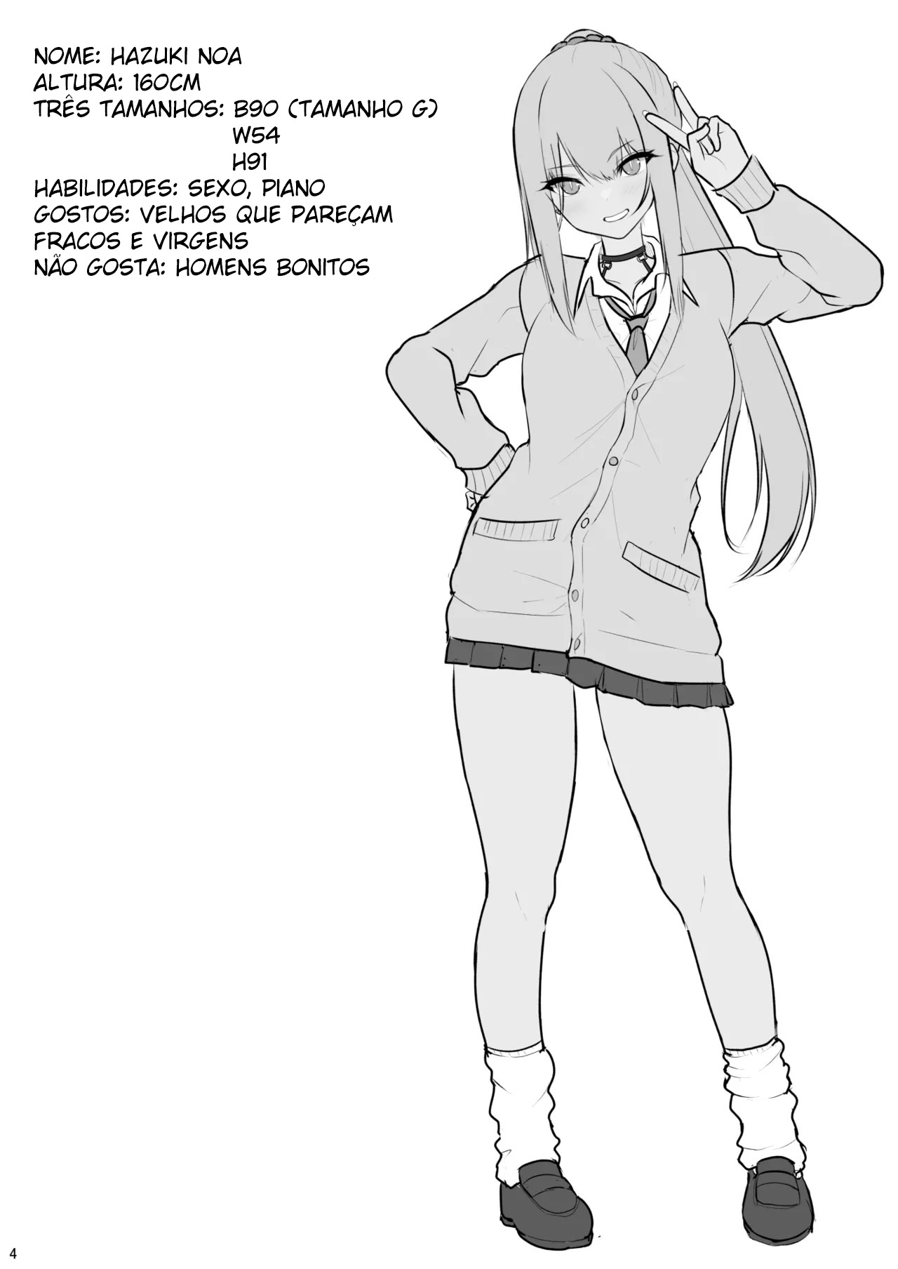 Uma Gyaru de Coxas Grossas Que Me Enlouqueceu Até Eu Não Aguentar e Gozar Dentro — página 3