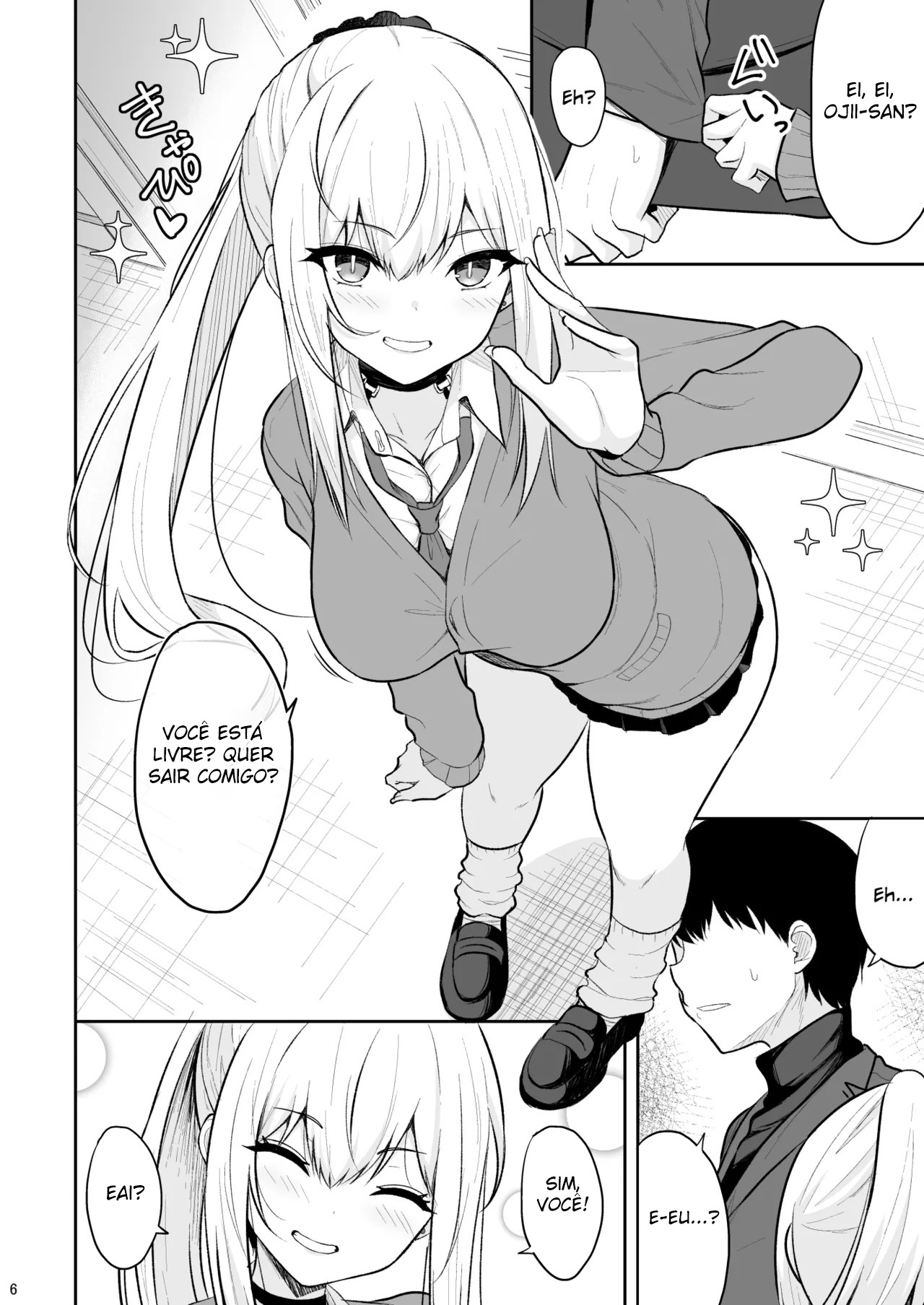 Uma Gyaru de Coxas Grossas Que Me Enlouqueceu Até Eu Não Aguentar e Gozar Dentro — página 5