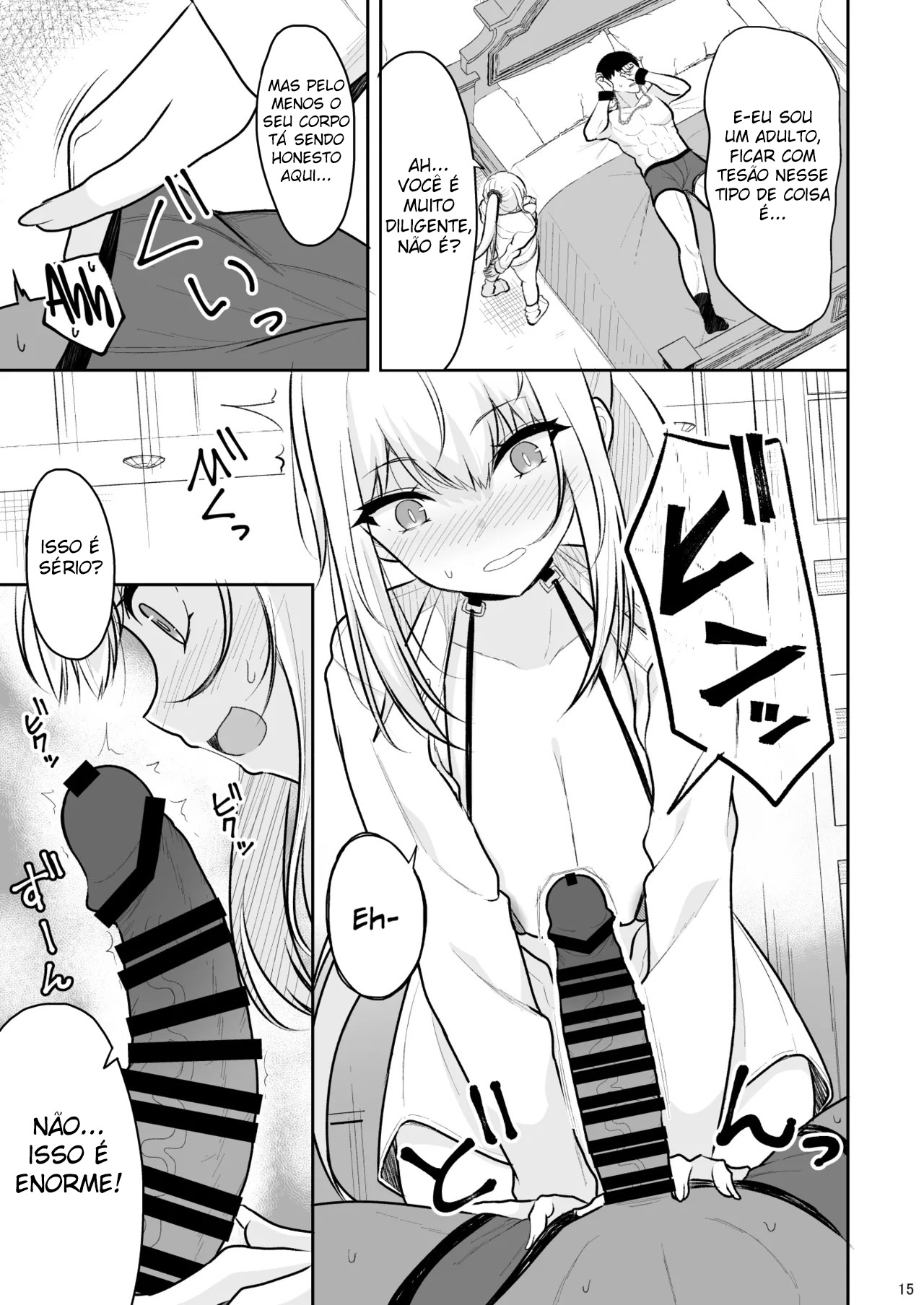 Uma Gyaru de Coxas Grossas Que Me Enlouqueceu Até Eu Não Aguentar e Gozar Dentro — página 14