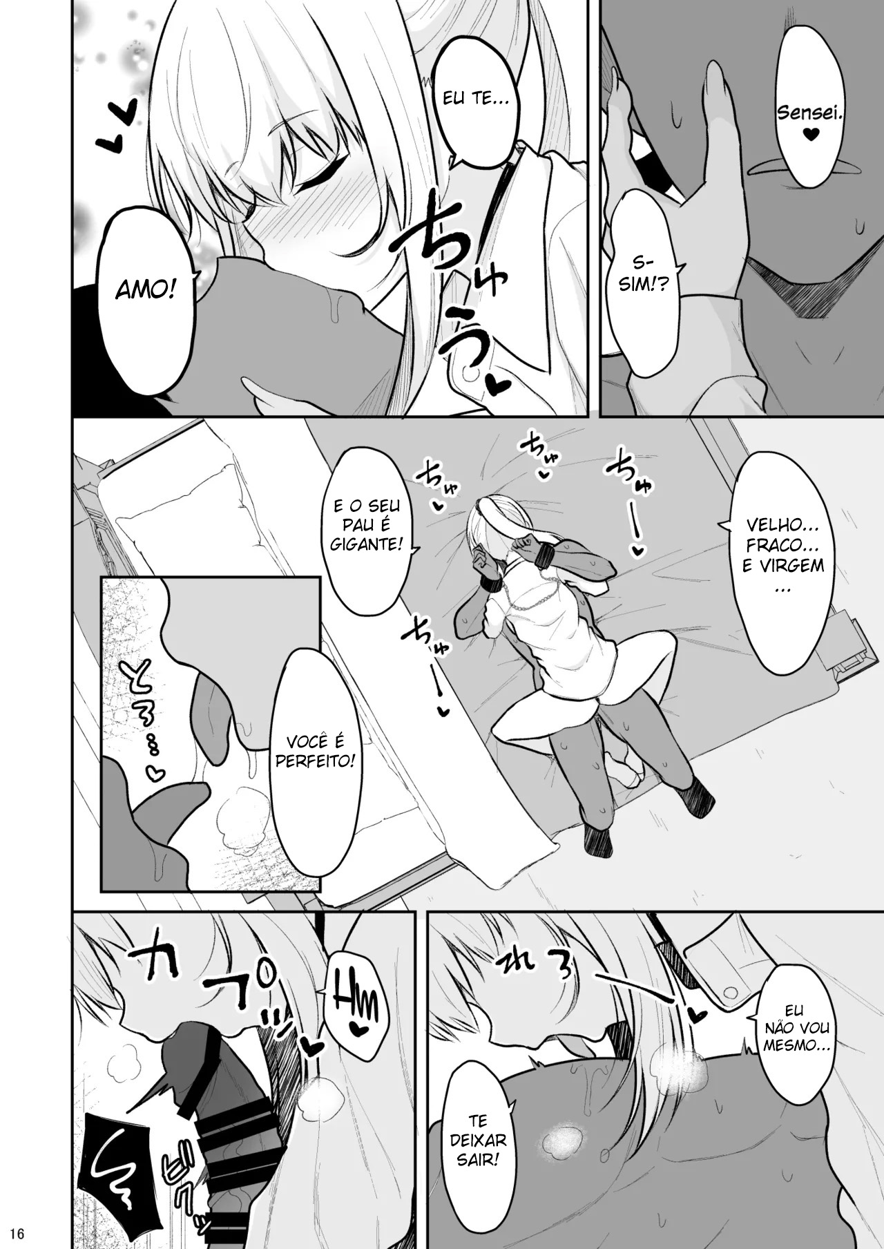 Uma Gyaru de Coxas Grossas Que Me Enlouqueceu Até Eu Não Aguentar e Gozar Dentro — página 15