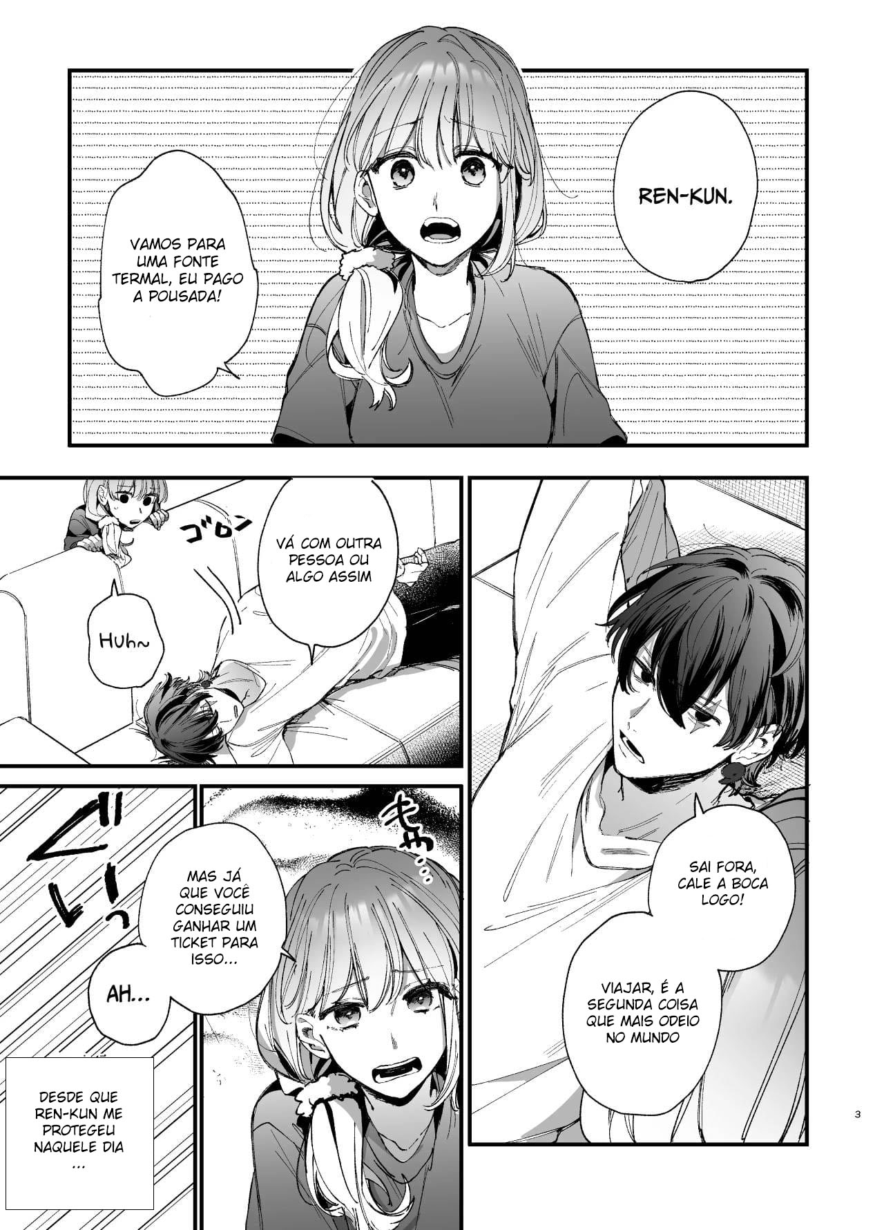 Até Que o Exorcista de Merda Ren-kun, me Conquistou Com Seu Abraço 2 — página 3