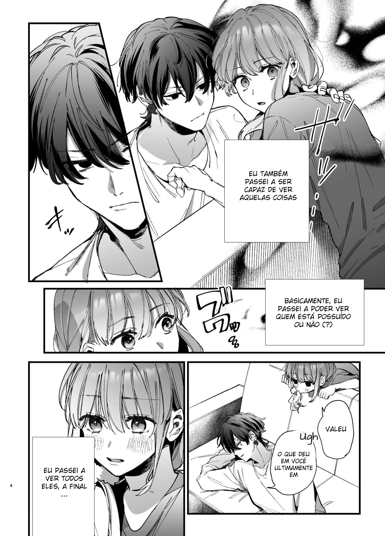 Até Que o Exorcista de Merda Ren-kun, me Conquistou Com Seu Abraço 2 — página 4