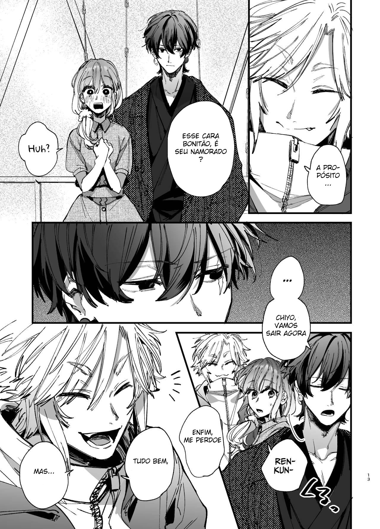 Até Que o Exorcista de Merda Ren-kun, me Conquistou Com Seu Abraço 2 — página 13