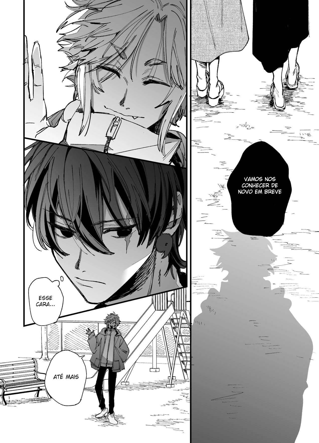 Até Que o Exorcista de Merda Ren-kun, me Conquistou Com Seu Abraço 2 — página 14