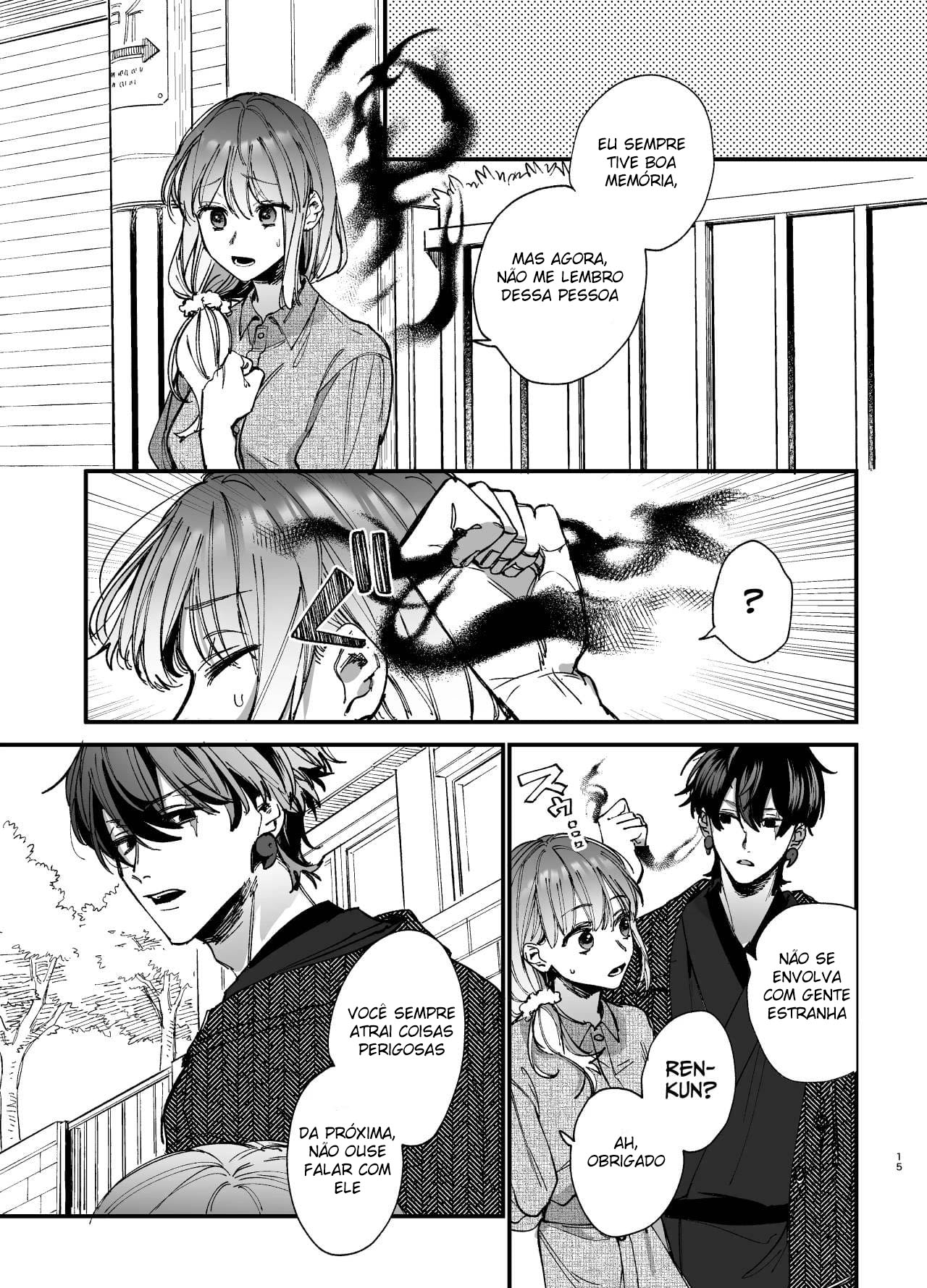 Até Que o Exorcista de Merda Ren-kun, me Conquistou Com Seu Abraço 2 — página 15