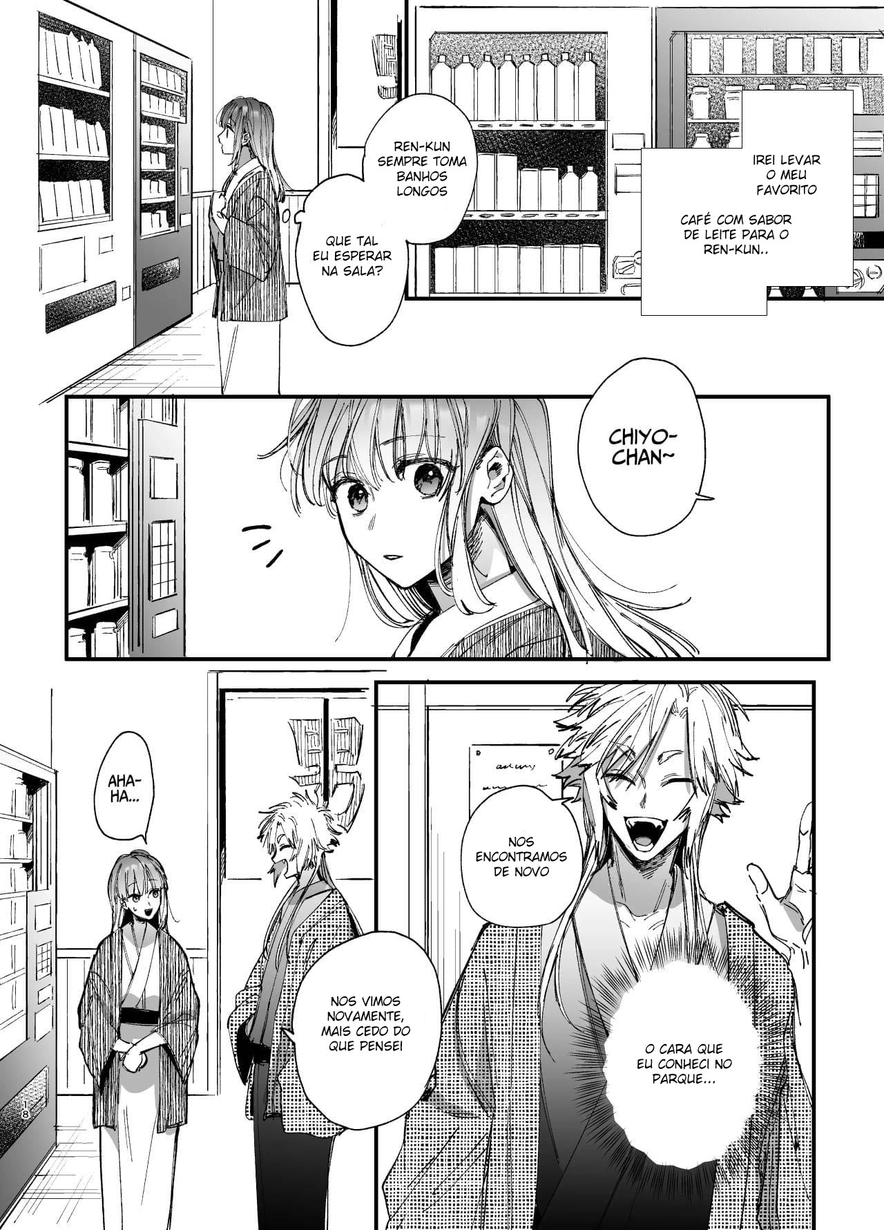 Até Que o Exorcista de Merda Ren-kun, me Conquistou Com Seu Abraço 2 — página 18