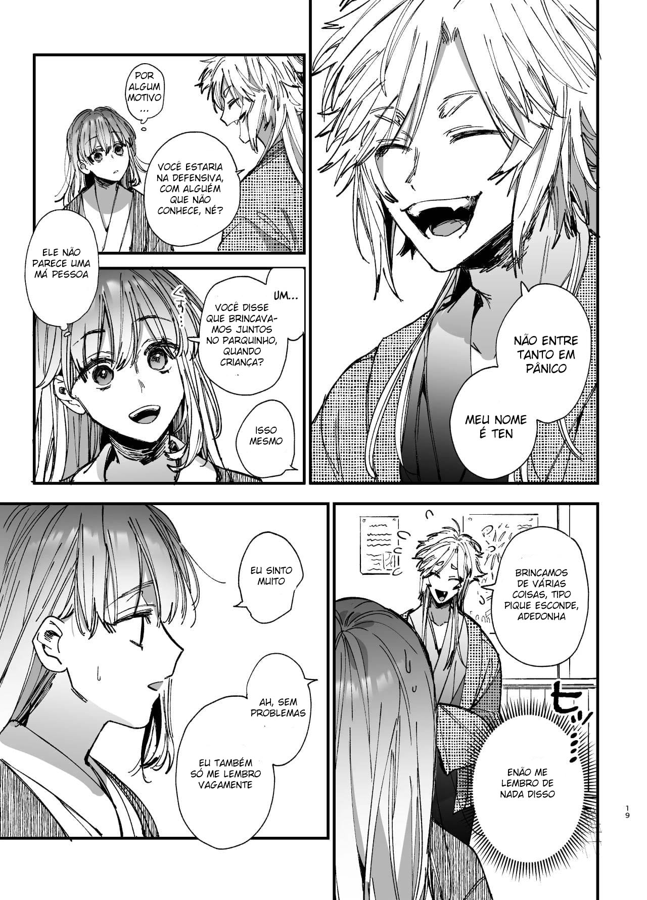 Até Que o Exorcista de Merda Ren-kun, me Conquistou Com Seu Abraço 2 — página 19
