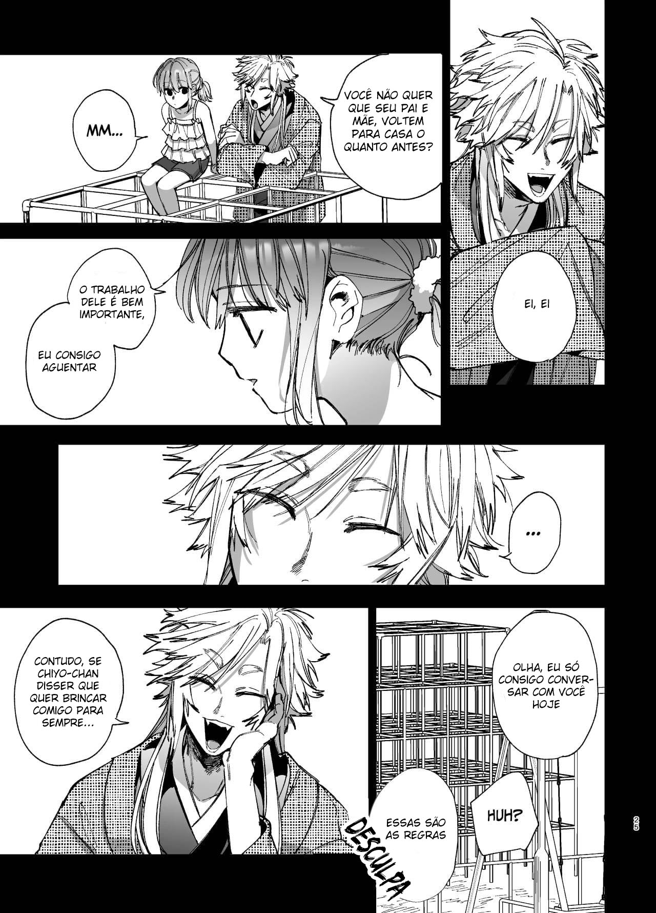 Até Que o Exorcista de Merda Ren-kun, me Conquistou Com Seu Abraço 2 — página 25