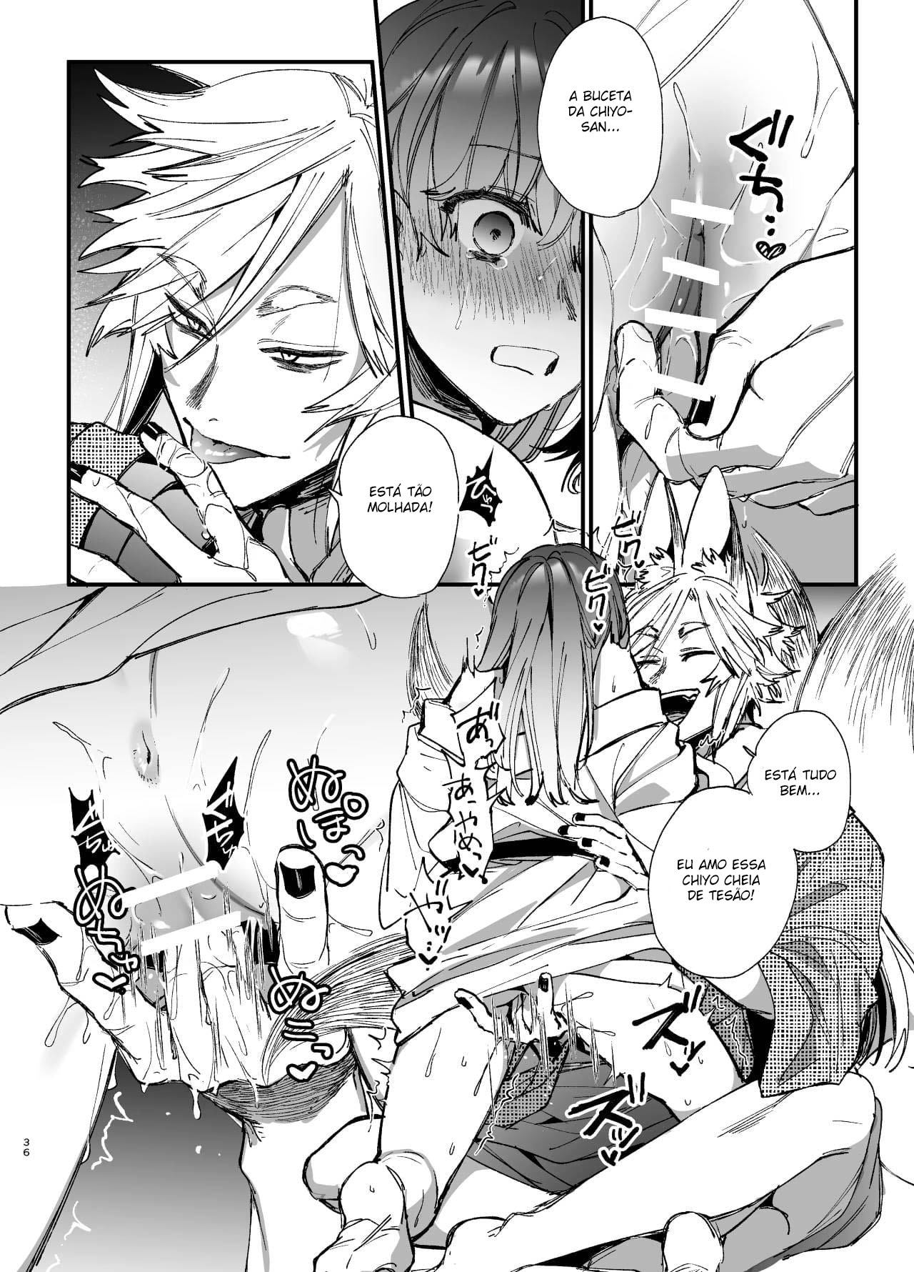 Até Que o Exorcista de Merda Ren-kun, me Conquistou Com Seu Abraço 2 — página 36