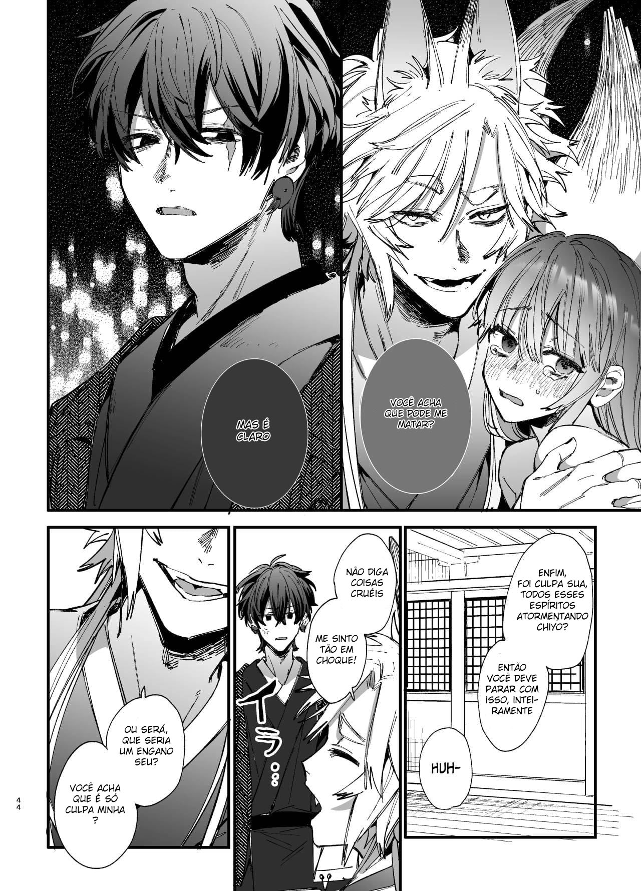 Até Que o Exorcista de Merda Ren-kun, me Conquistou Com Seu Abraço 2 — página 44