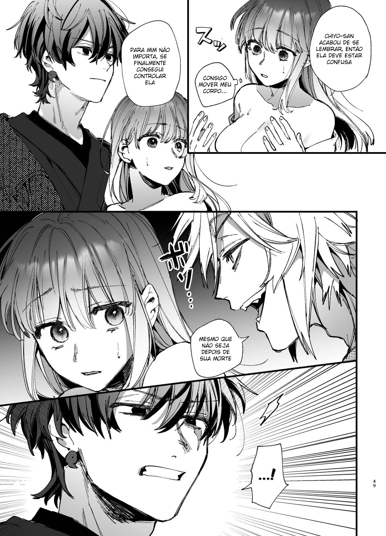 Até Que o Exorcista de Merda Ren-kun, me Conquistou Com Seu Abraço 2 — página 49