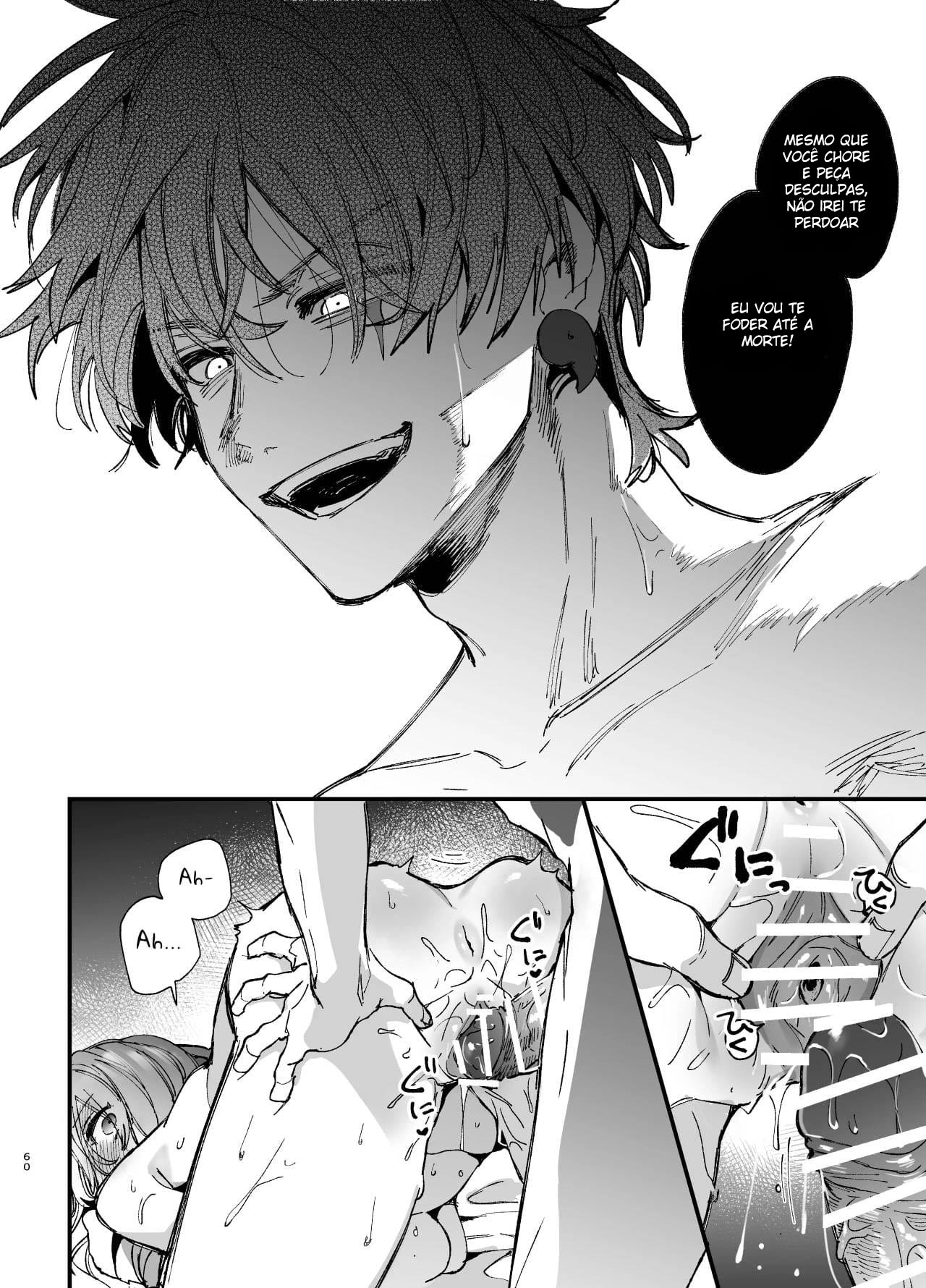 Até Que o Exorcista de Merda Ren-kun, me Conquistou Com Seu Abraço 2 — página 60