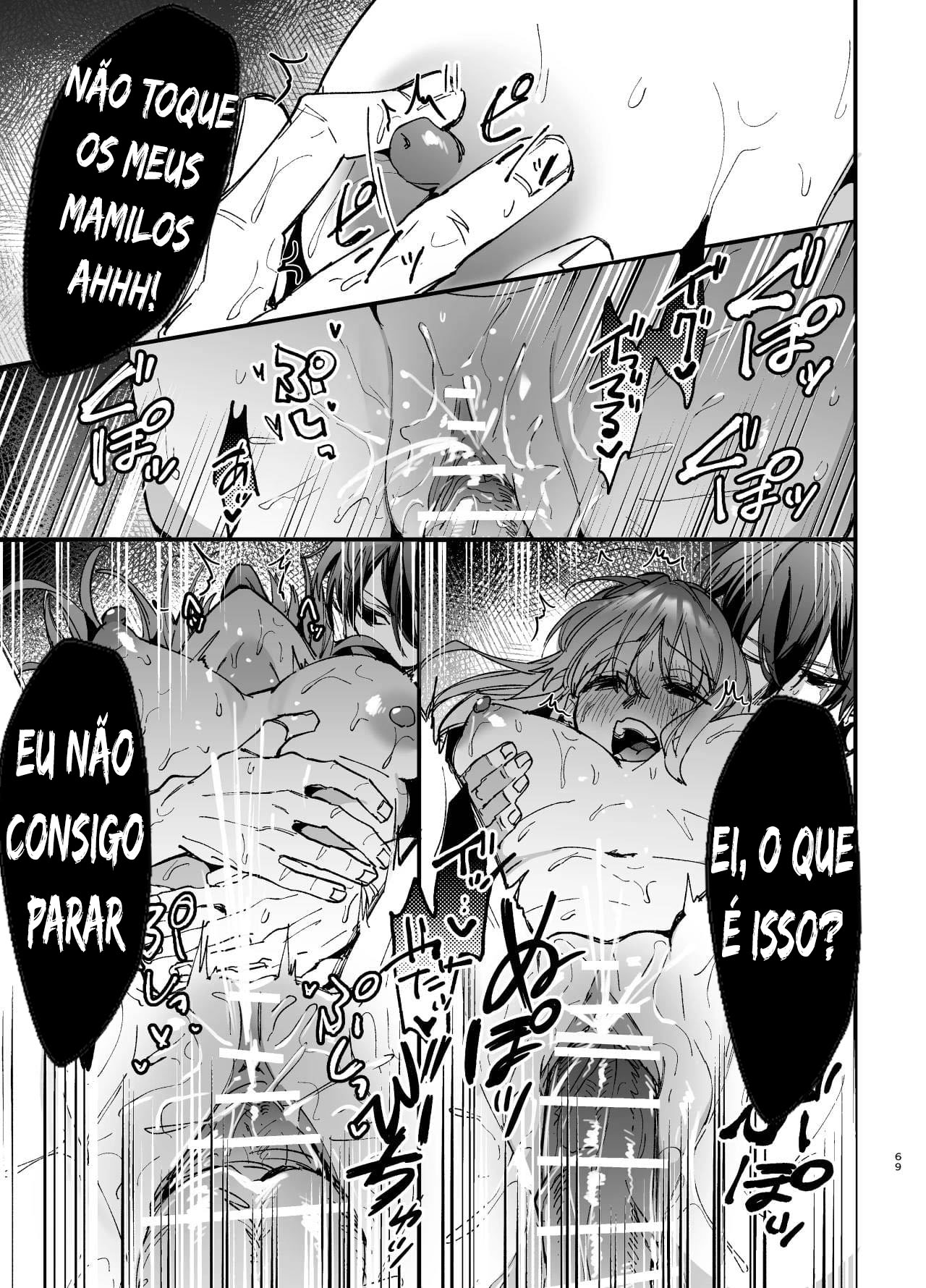 Até Que o Exorcista de Merda Ren-kun, me Conquistou Com Seu Abraço 2 — página 69